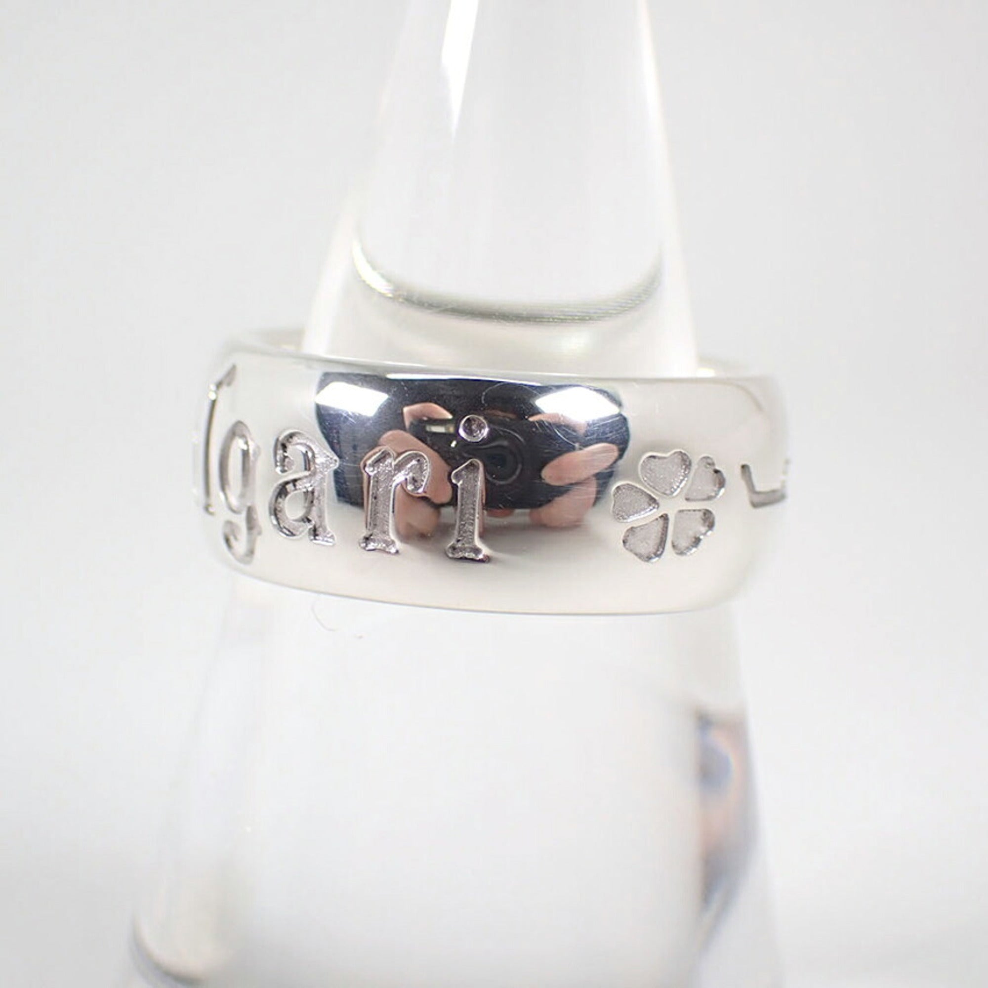 Bvlgari Sterling Silver 925 Band Ring (Pre-Owned)