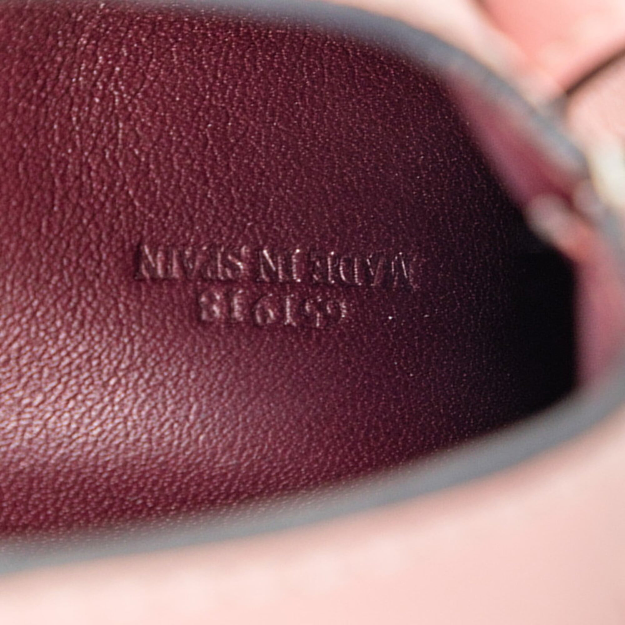 Loewe Pink Leather Handbag Pochette Pouch (Pre-Owned)