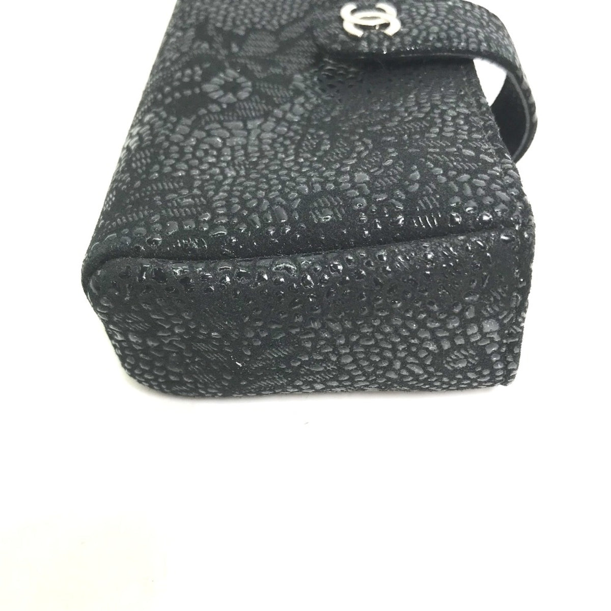 Chanel Black Leather Pouch (Pre-Owned)