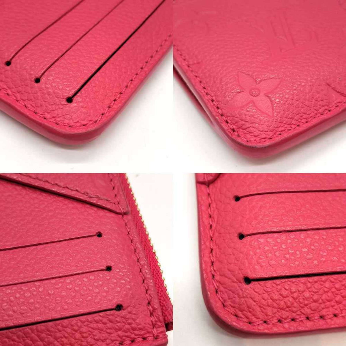 Louis Vuitton Monogram Empreinte Pink Monogram Empreinte Coin Purse/Coin Case (Pre-Owned)