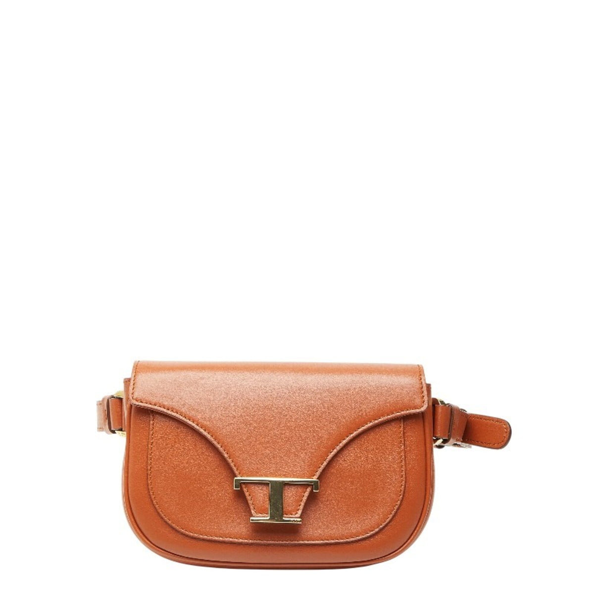 Tod's Brown Leather Shoulder Bag (Pre-Owned)