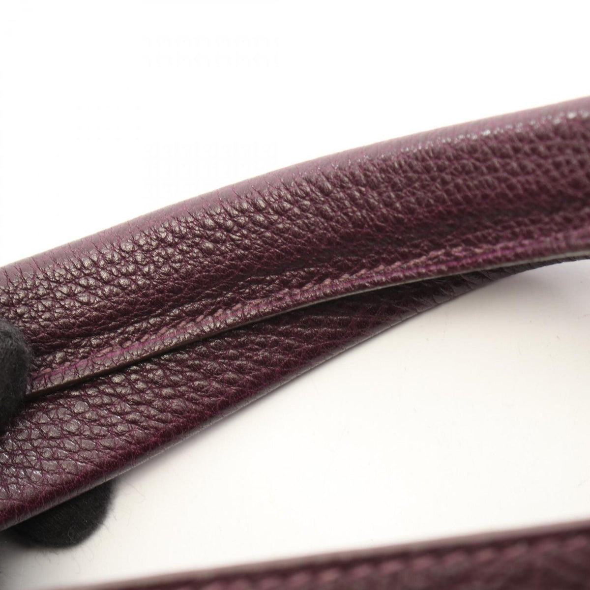 Hermes Purple Raisin Togo Leather Leather Handbag Tote Bag (Pre-Owned)
