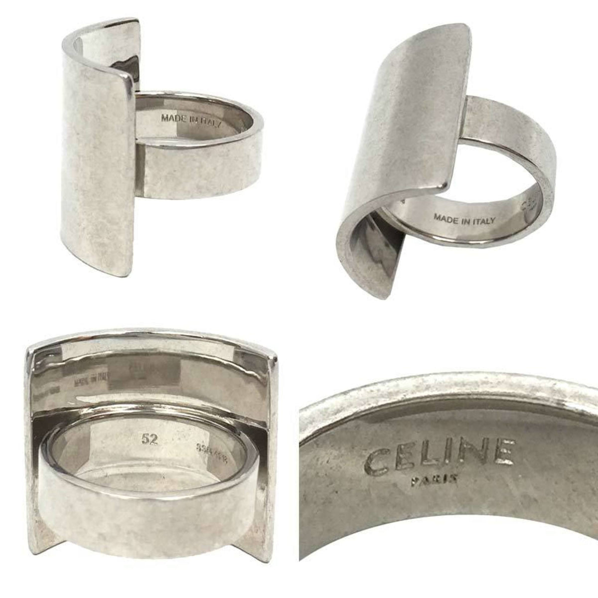 Celine Metal Band Ring (Pre-Owned)