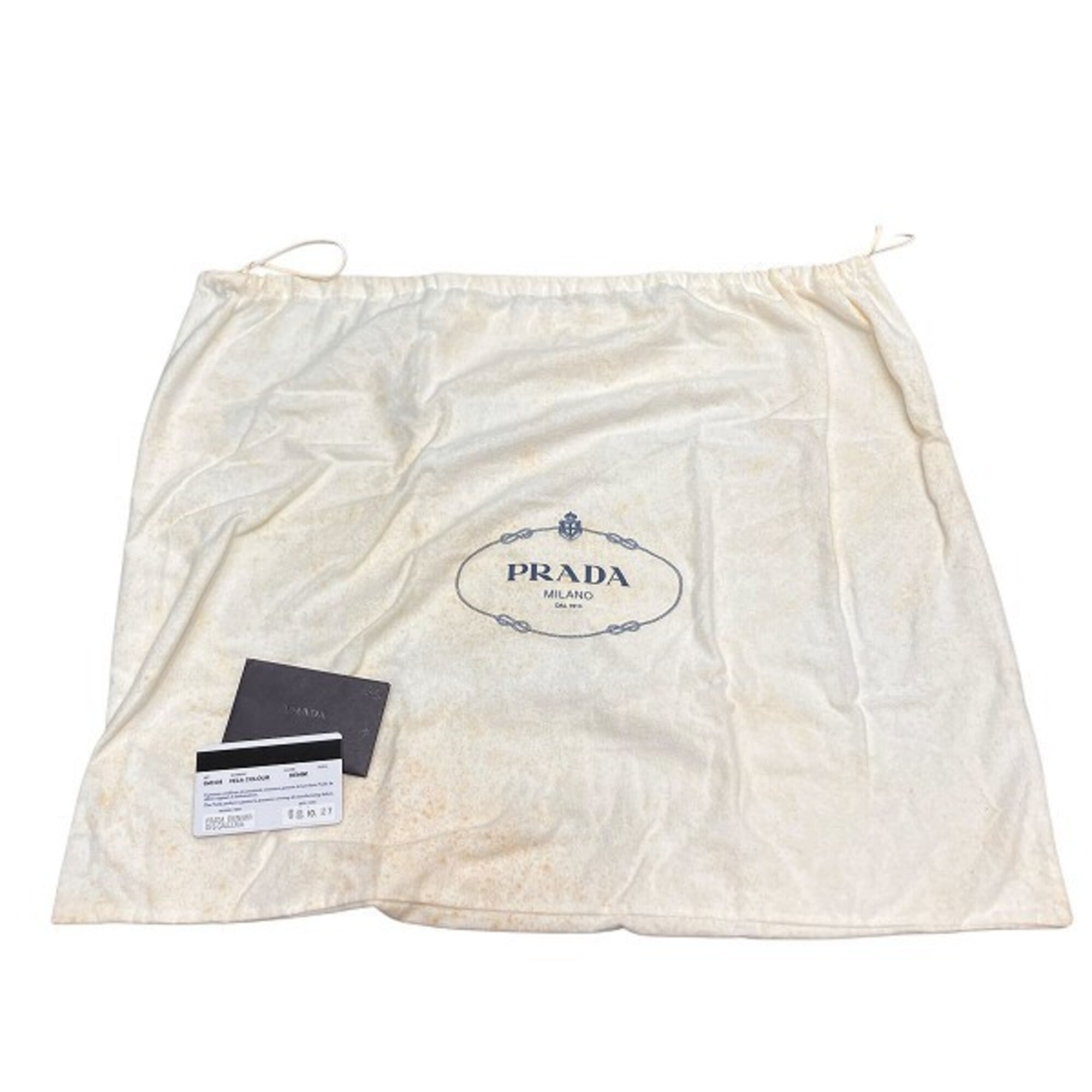 Prada Canapa Pink Canvas Handbag Tote Bag (Pre-Owned)