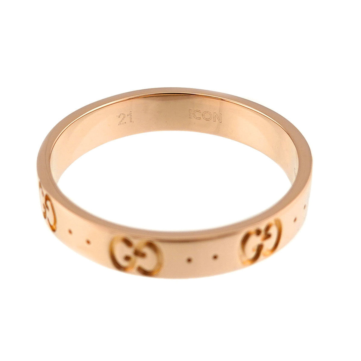 Gucci Pink Gold (18K) Band Ring (Pre-Owned)