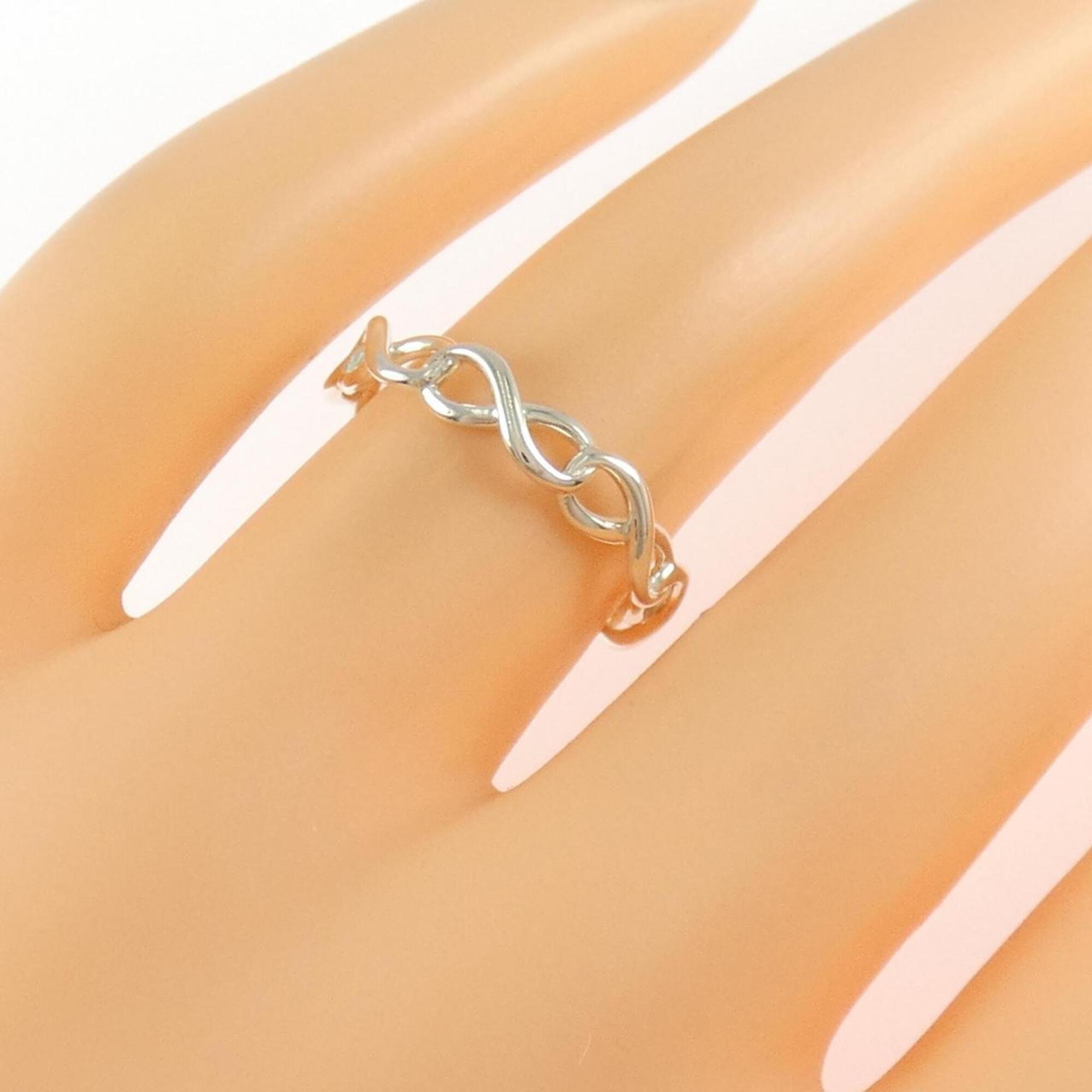 Tiffany Silver 925 Band Ring (Pre-Owned)