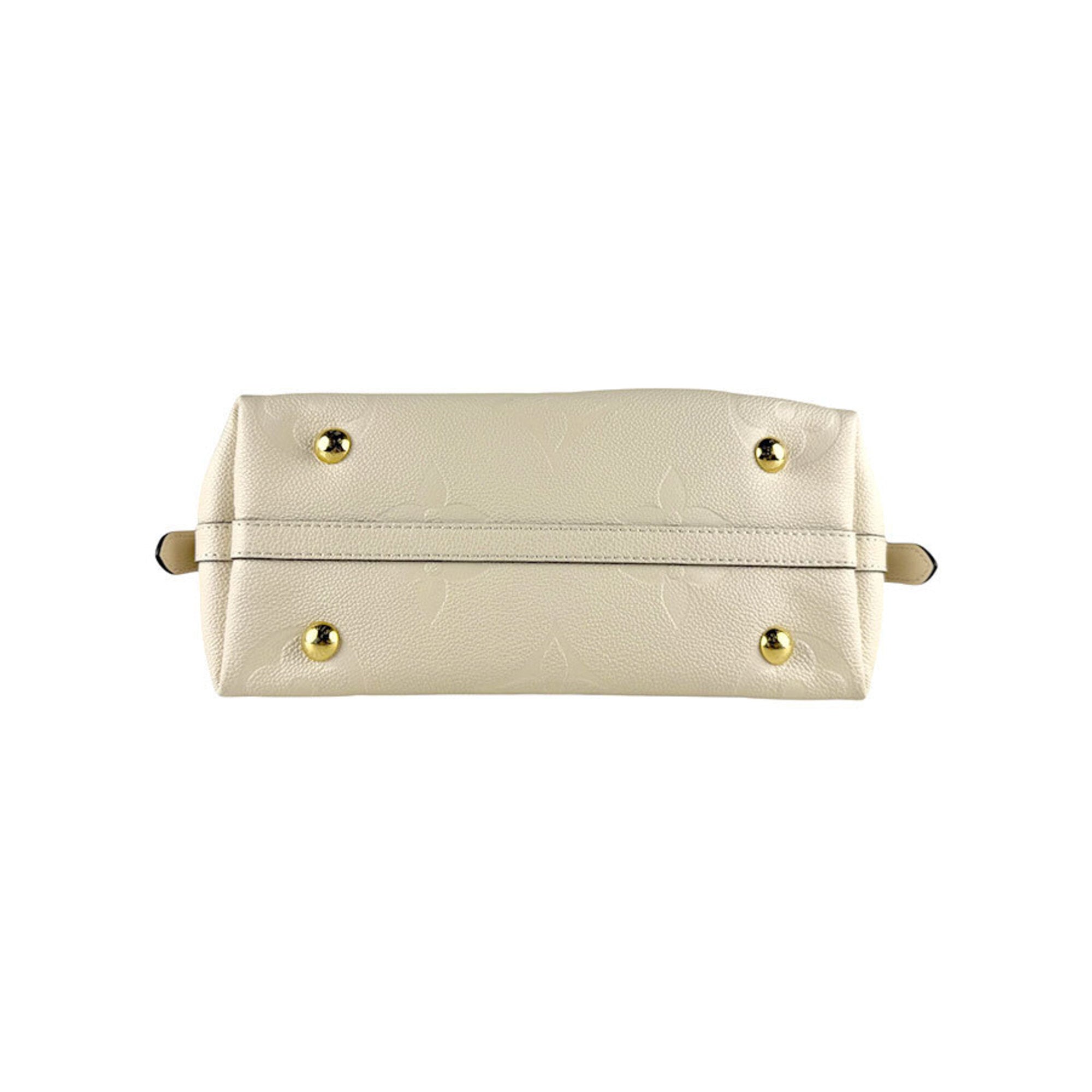 Louis Vuitton Beige Cream Monogram Empreinte Shoulder Bag (Pre-Owned)