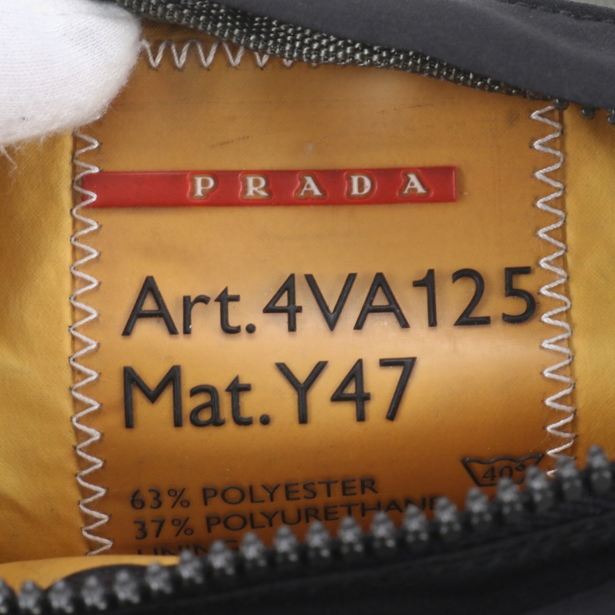 Pradasports Black Pouch Shoulder Bag Sling Bag (Pre-Owned)