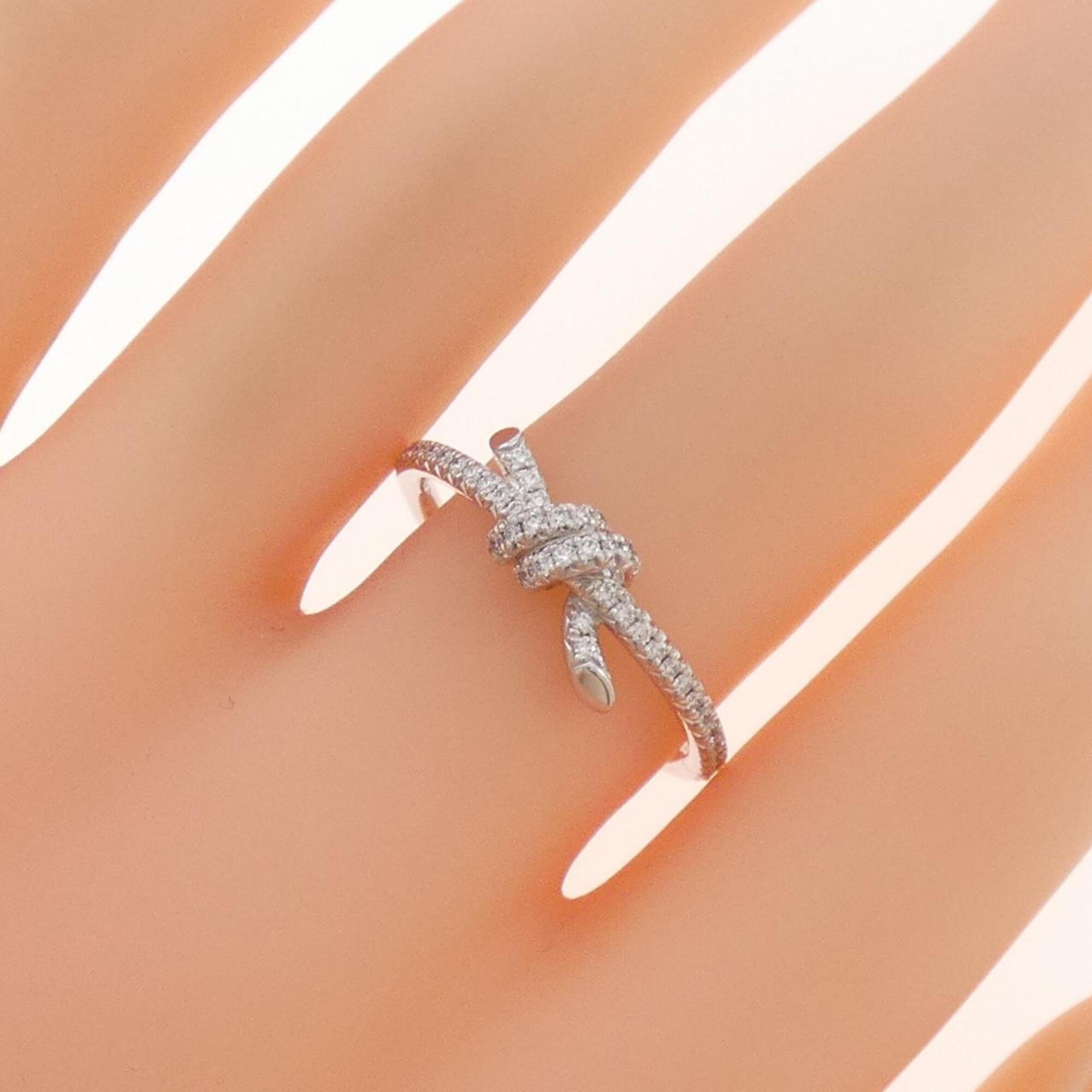 Tiffany White Gold White Gold (18K) Band Ring (Pre-Owned)