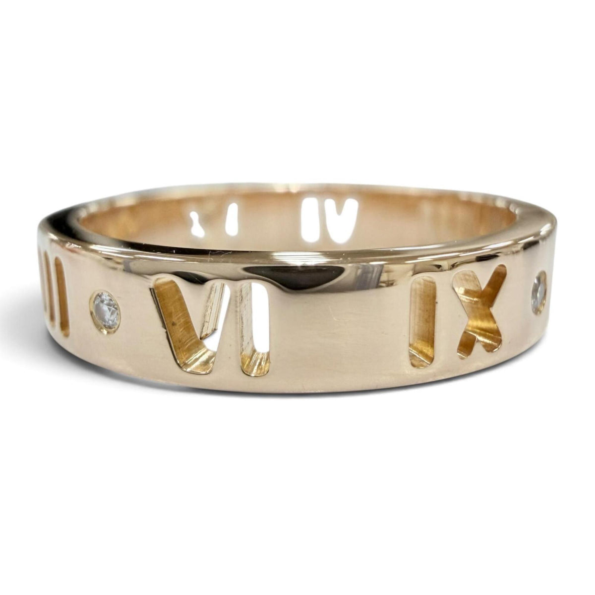 Tiffany Pink Gold Pink Gold (18K) Band Ring (Pre-Owned)
