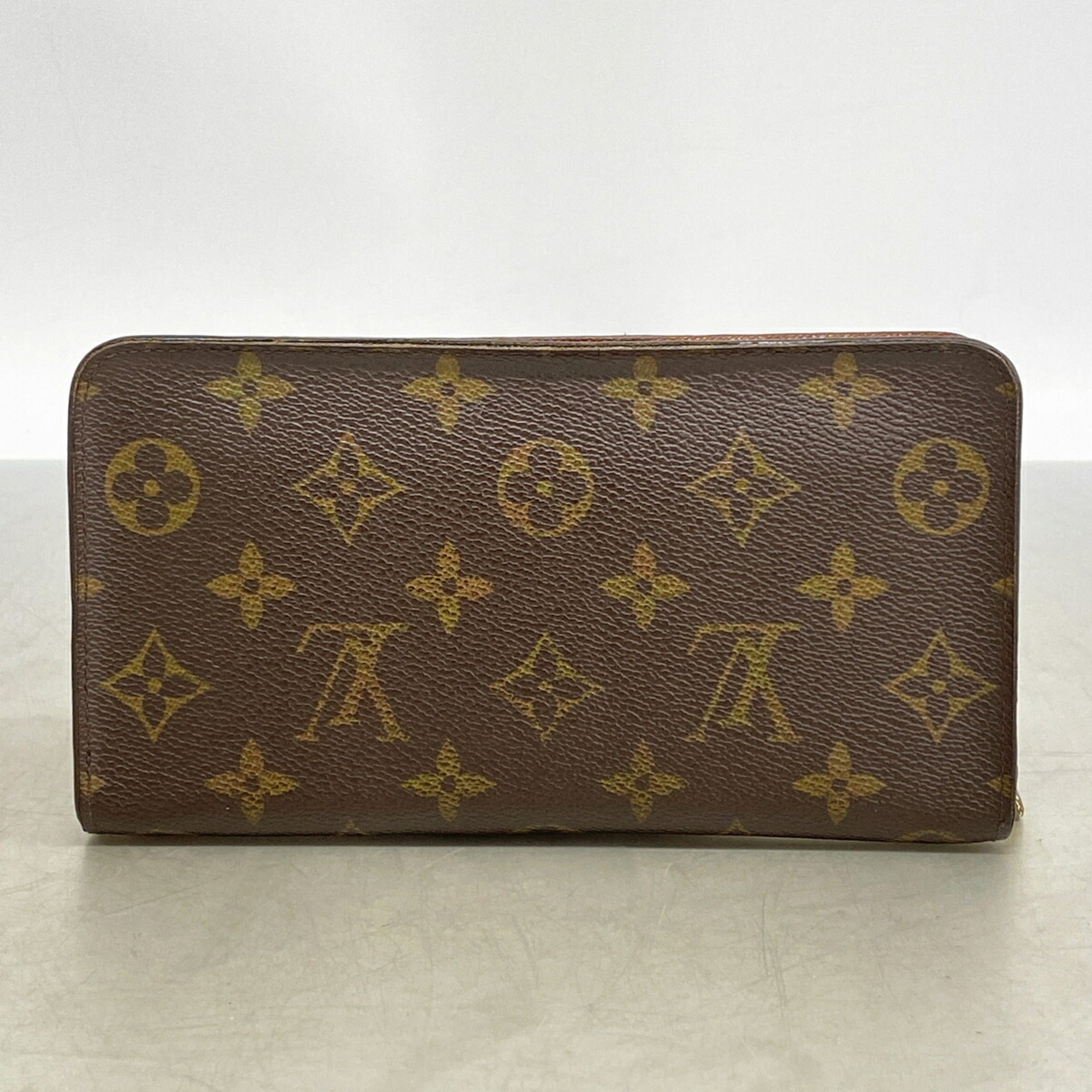Louis Vuitton Brown Long Wallet (Bi-Fold) (Pre-Owned)