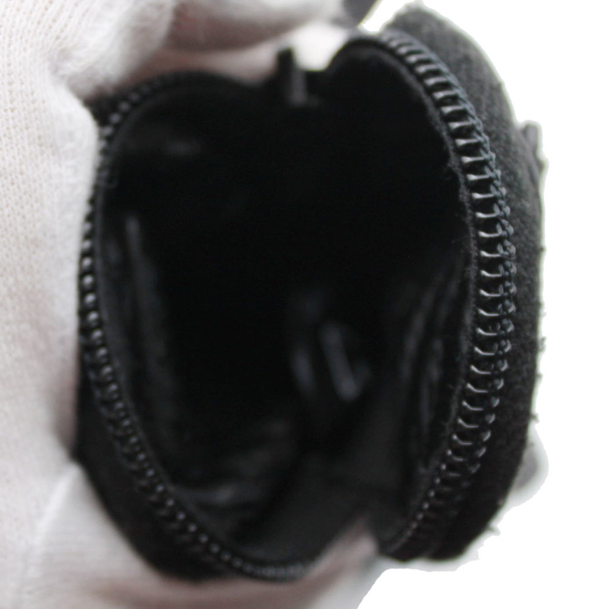 Prada Black Nylon Handbag Pouch Shoulder Bag (Pre-Owned)