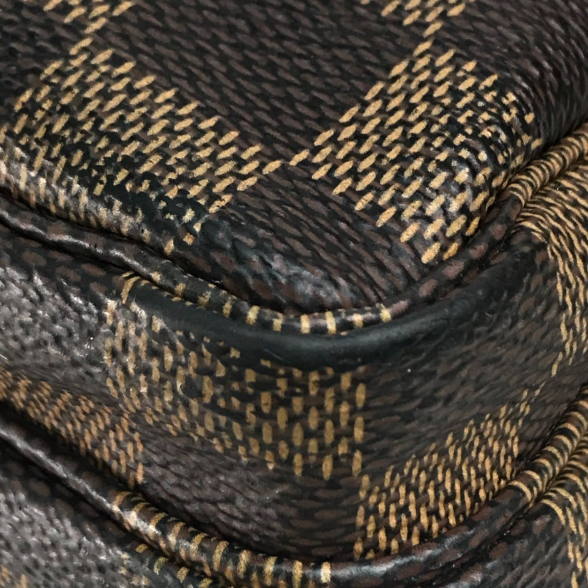 Louis Vuitton Brown Damier Canvas Ebene Damier Canvas Messenger Bag Shoulder Bag (Pre-Owned)