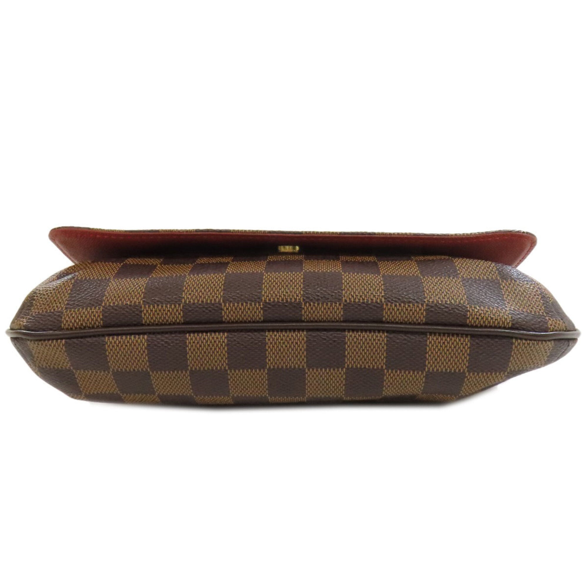 Louis Vuitton Brown Damier Canvas Ebene Damier Canvas Shoulder Bag (Pre-Owned)