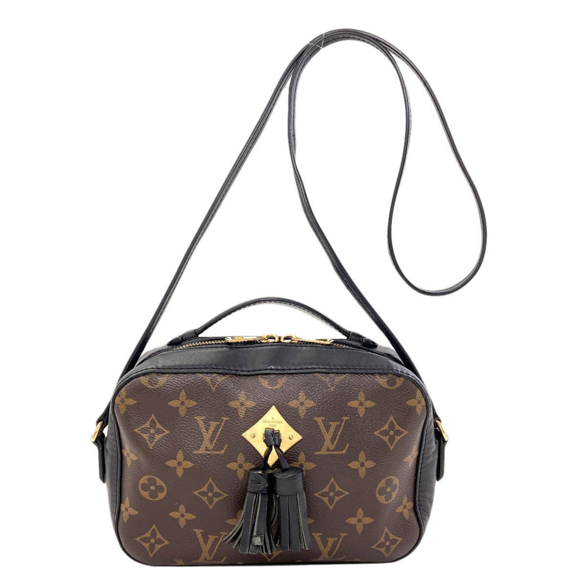 Louis Vuitton Black Brown Monogram Monogram Shoulder Bag (Pre-Owned)