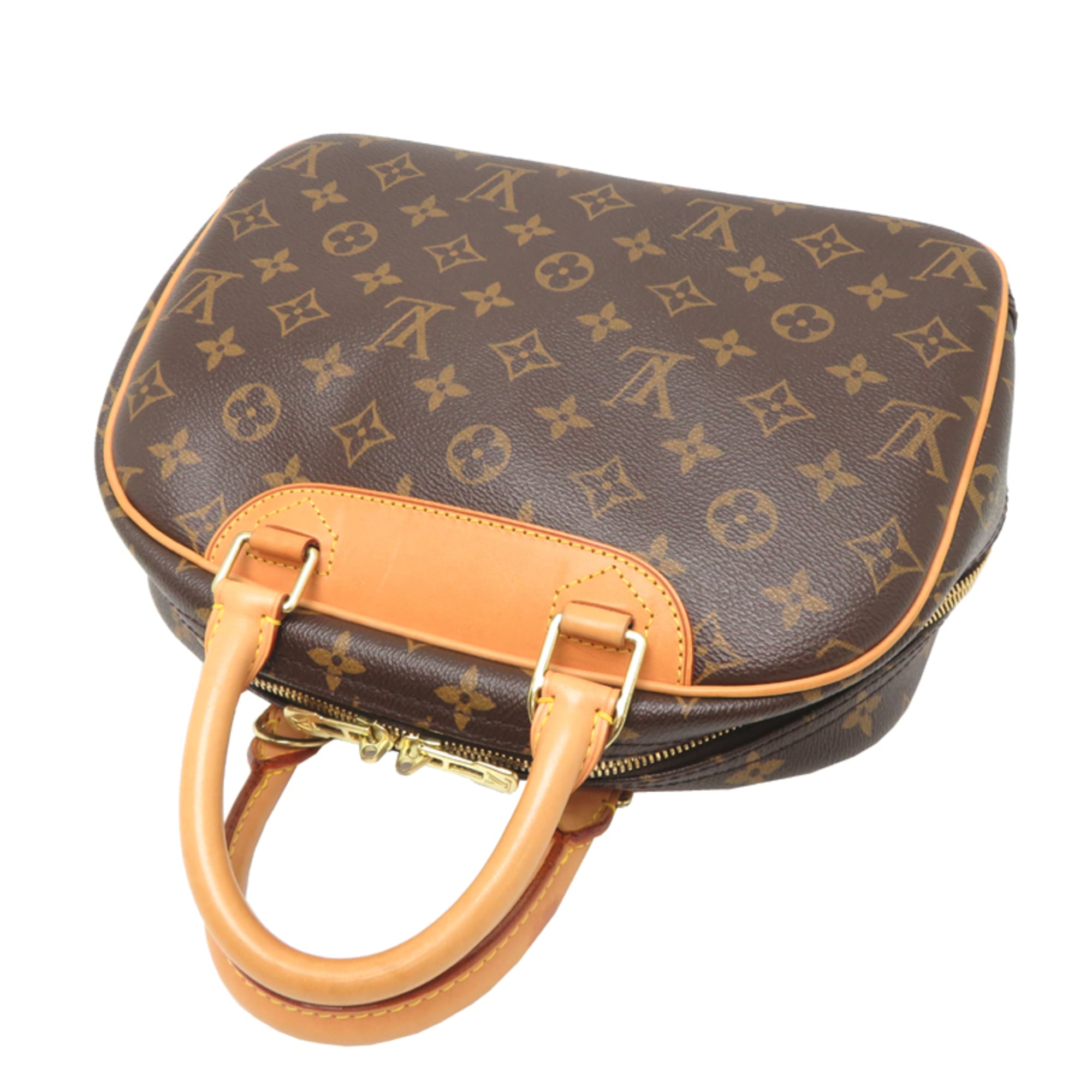 Louis Vuitton Brown Monogram Handbag (Pre-Owned)