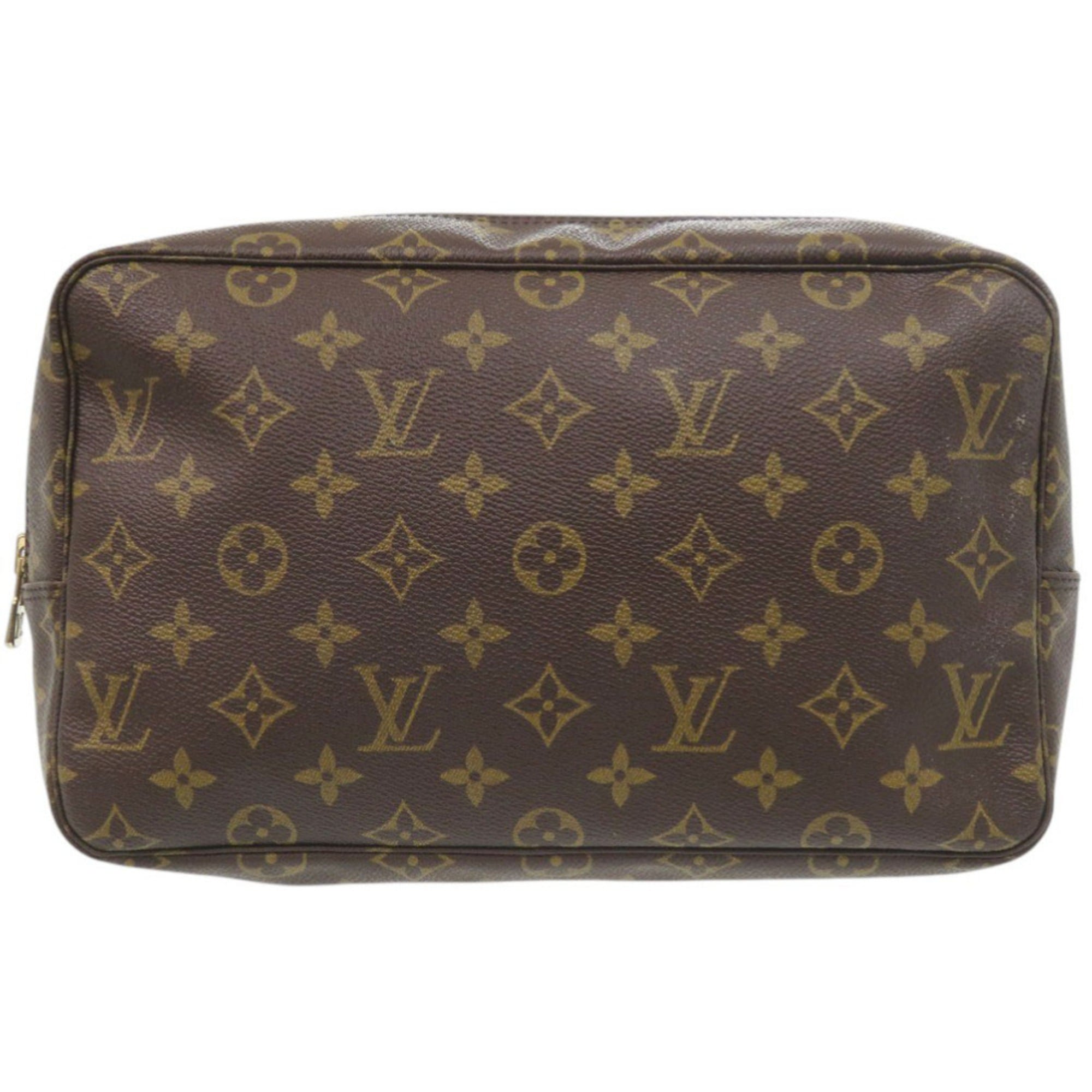 Louis Vuitton Brown Monogram Clutch Bag (Pre-Owned)