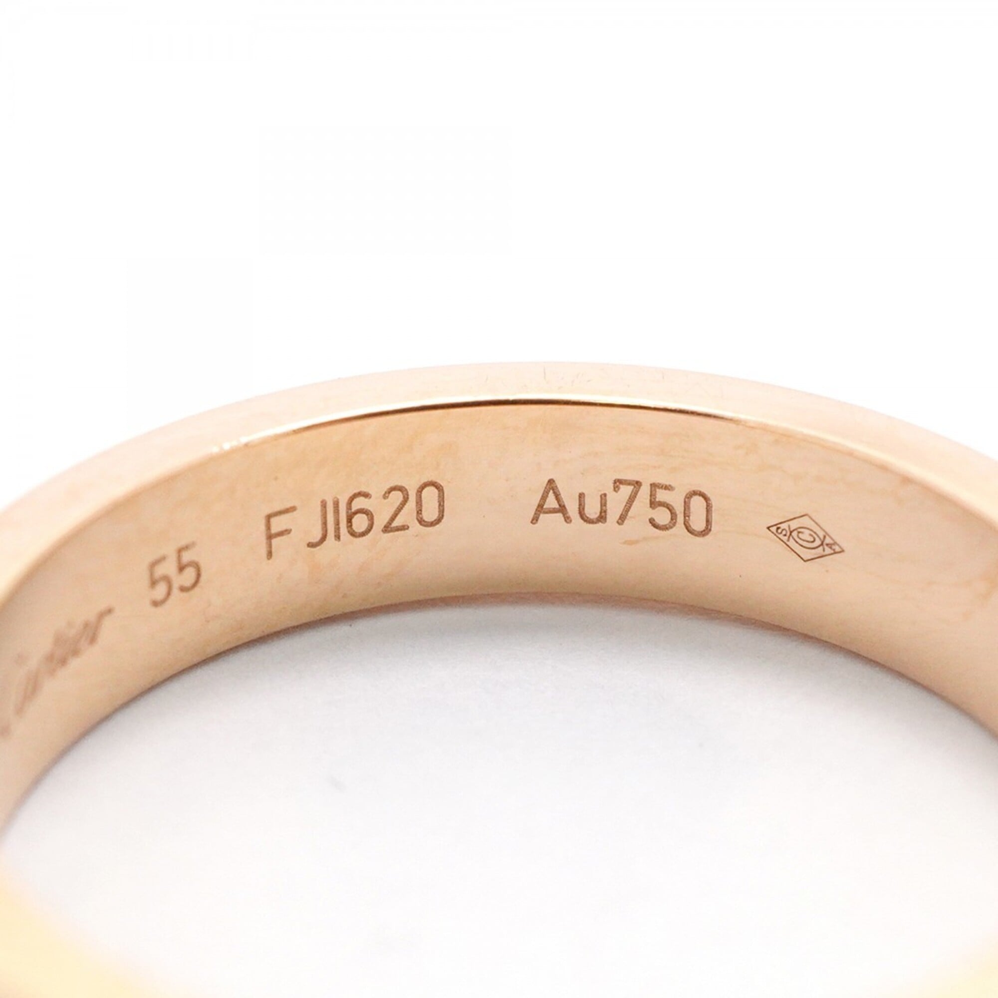 Cartier Pink Gold (18K) Band Ring (Pre-Owned)