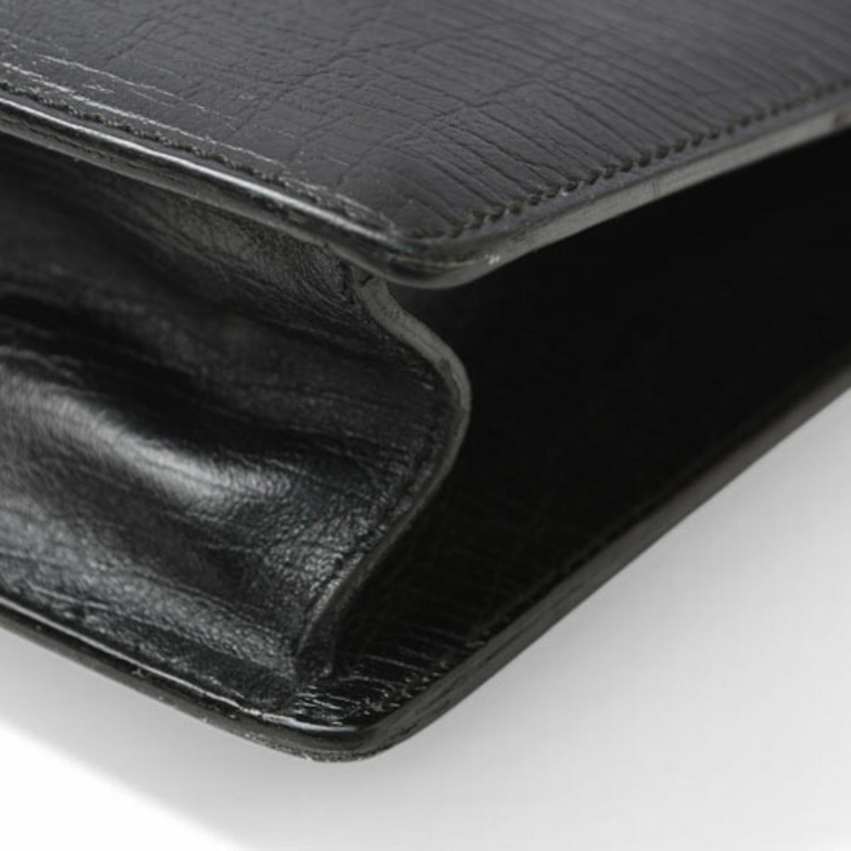 Gucci Black Leather Briefcase (Pre-Owned)