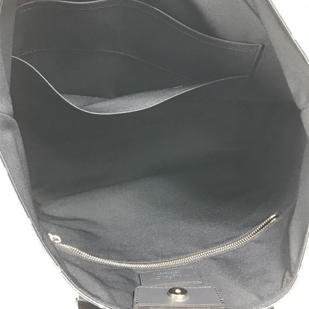 Louis Vuitton Monogram Savane Navy Shoulder Bag Tote Bag (Pre-Owned)