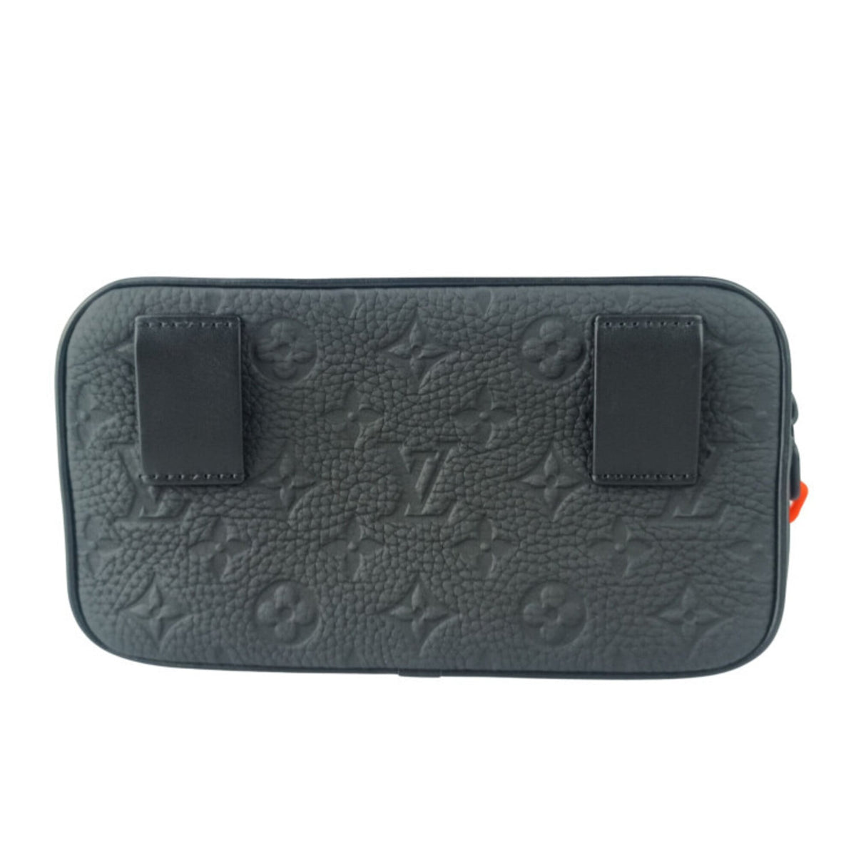 Louis Vuitton Black Orange Leather Sling Bag (Pre-Owned)