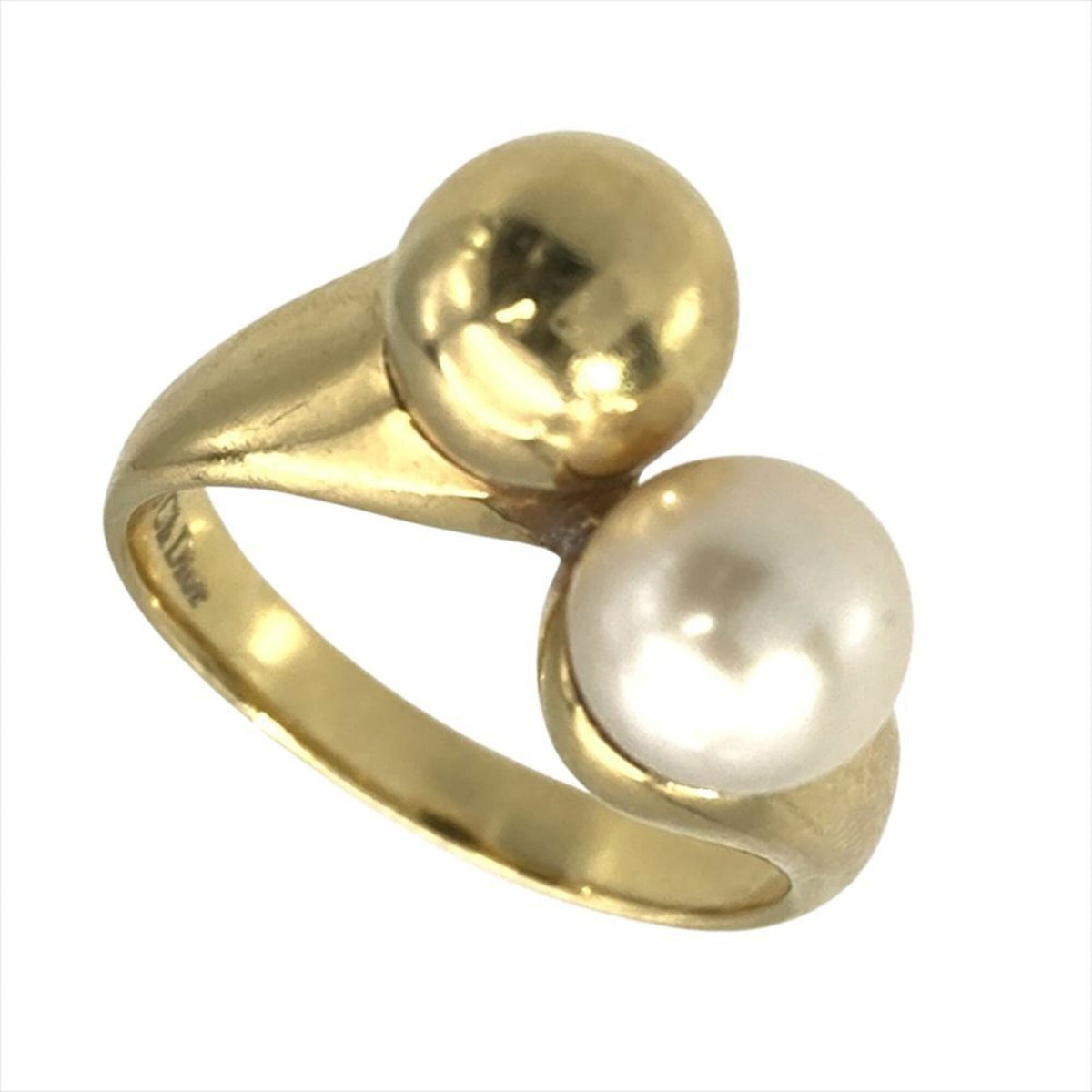 Christian Dior Yellow Gold (18K) Band Ring (Pre-Owned)