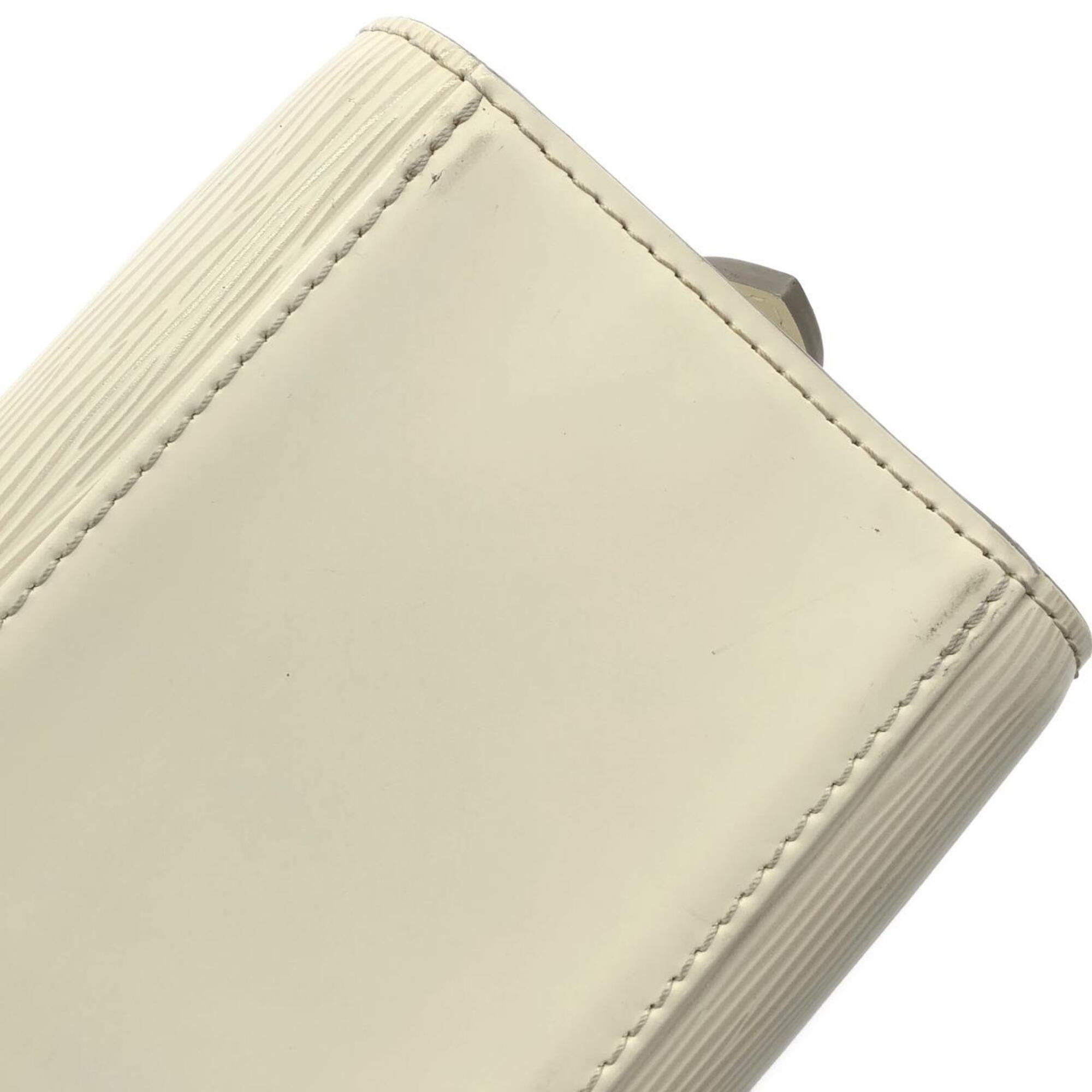 Louis Vuitton Lv Off White Leather Handbag (Pre-Owned)