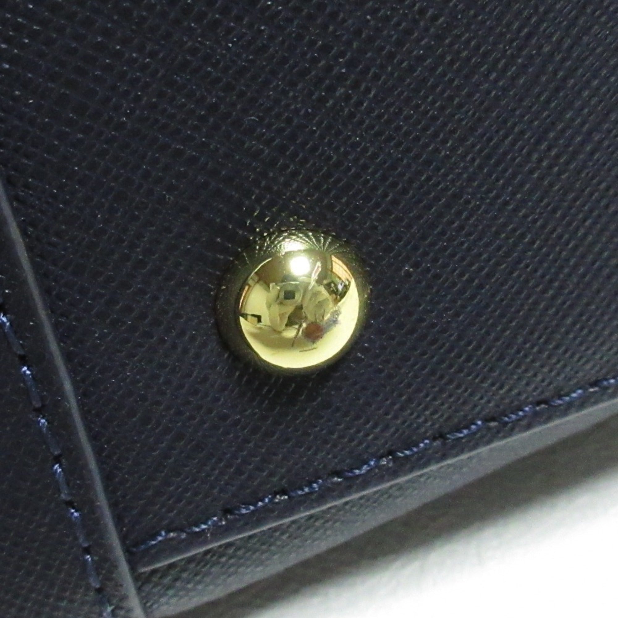 Ralph Lauren Navy Shoulder Bag Tote Bag (Pre-Owned)