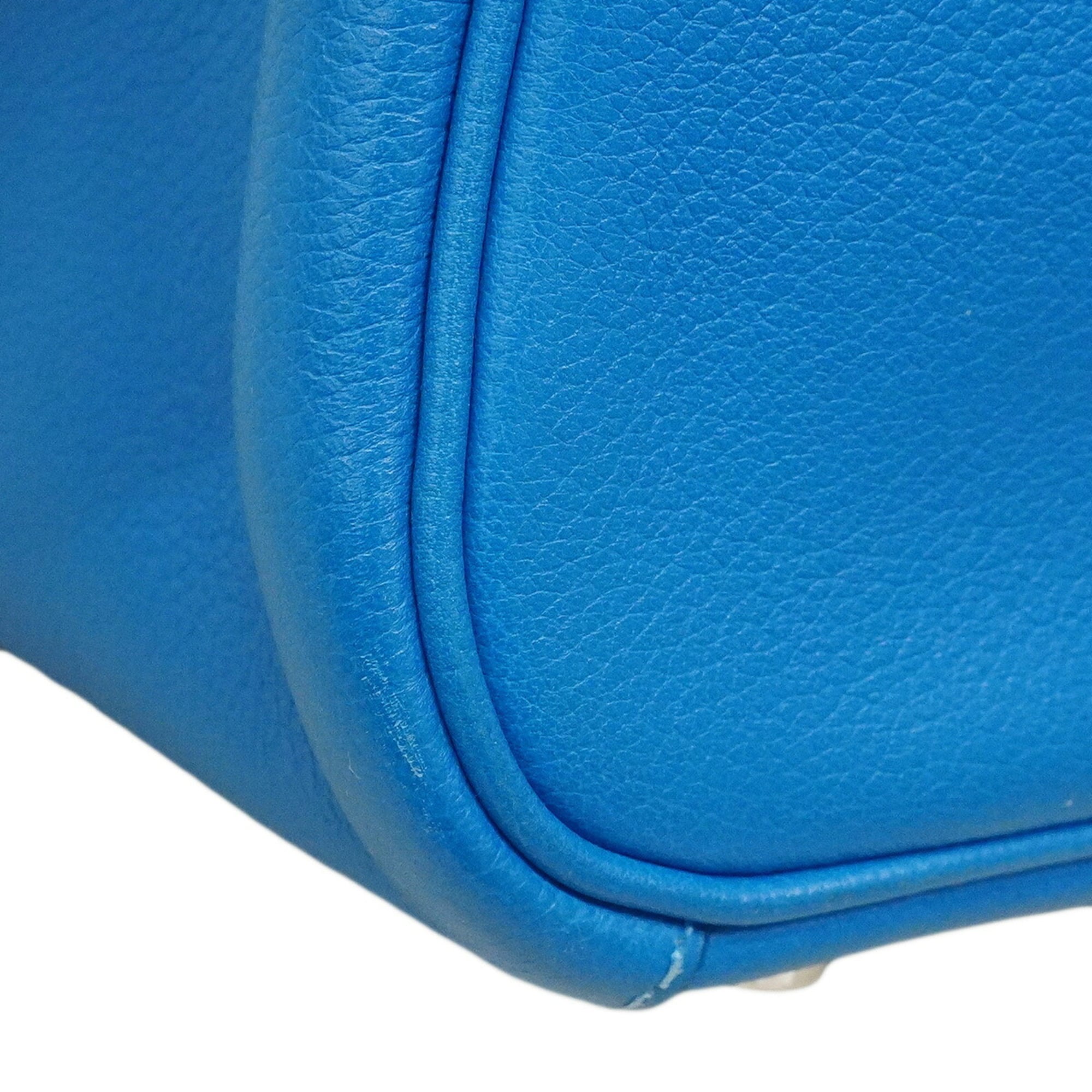 Hermes Blue Handbag (Pre-Owned)