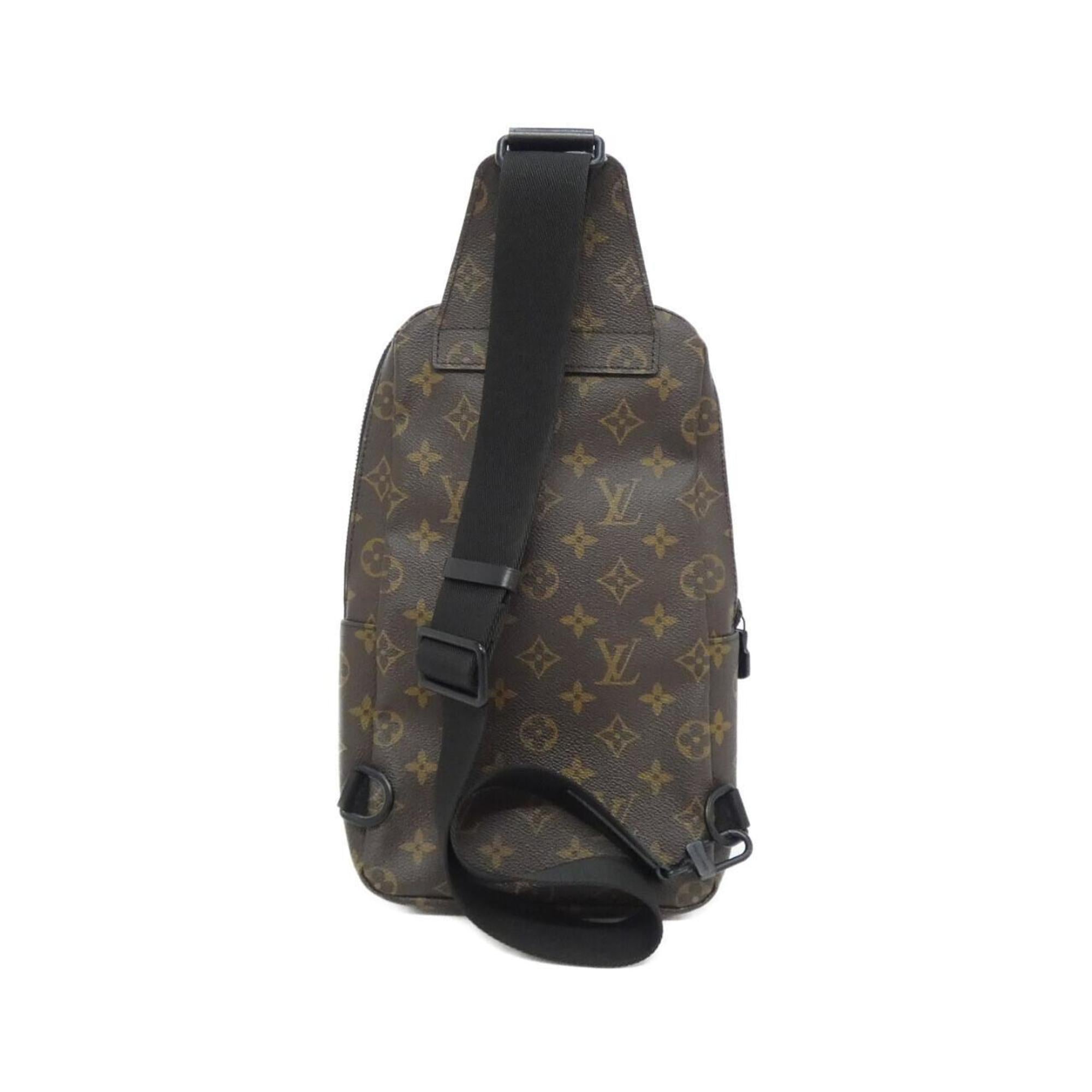 Louis Vuitton Brown Coated Canvas Shoulder Bag (Pre-Owned)