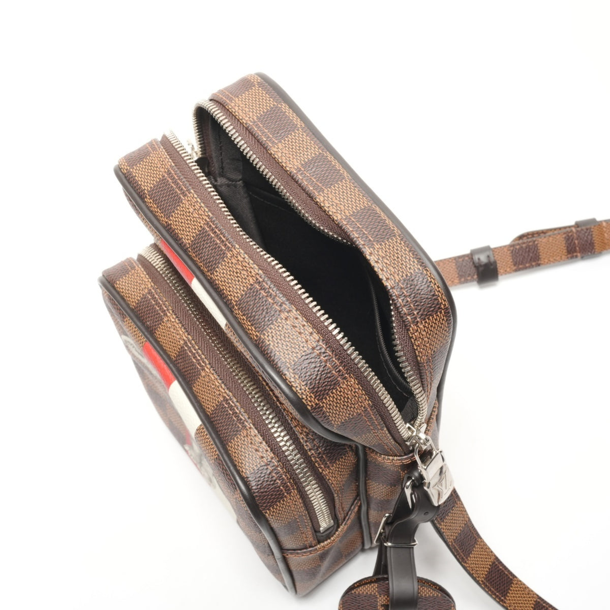 Louis Vuitton Damier Brown Damier Canvas Shoulder Bag (Pre-Owned)