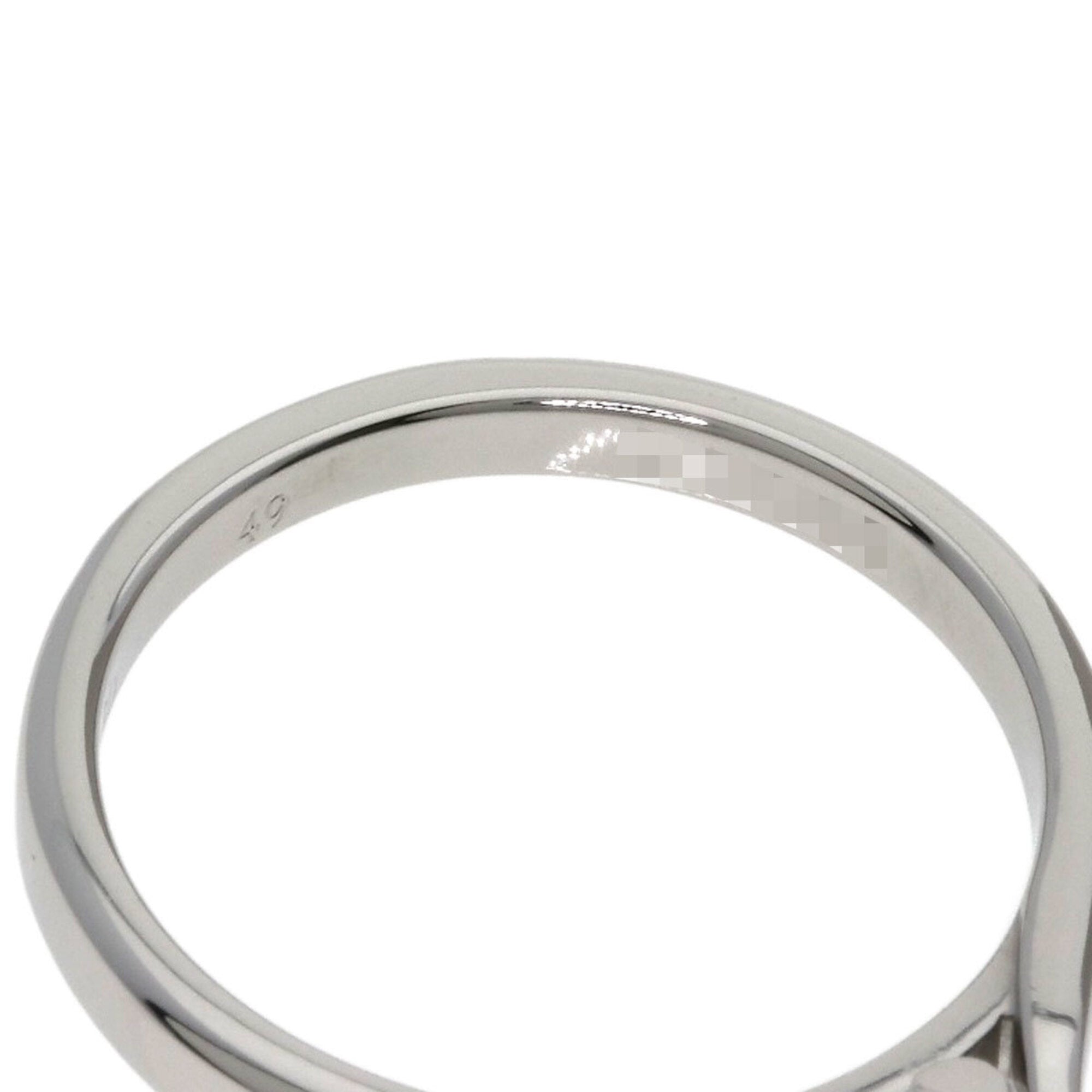 Van Cleef & Arpels Platinum 950 Band Ring (Pre-Owned)