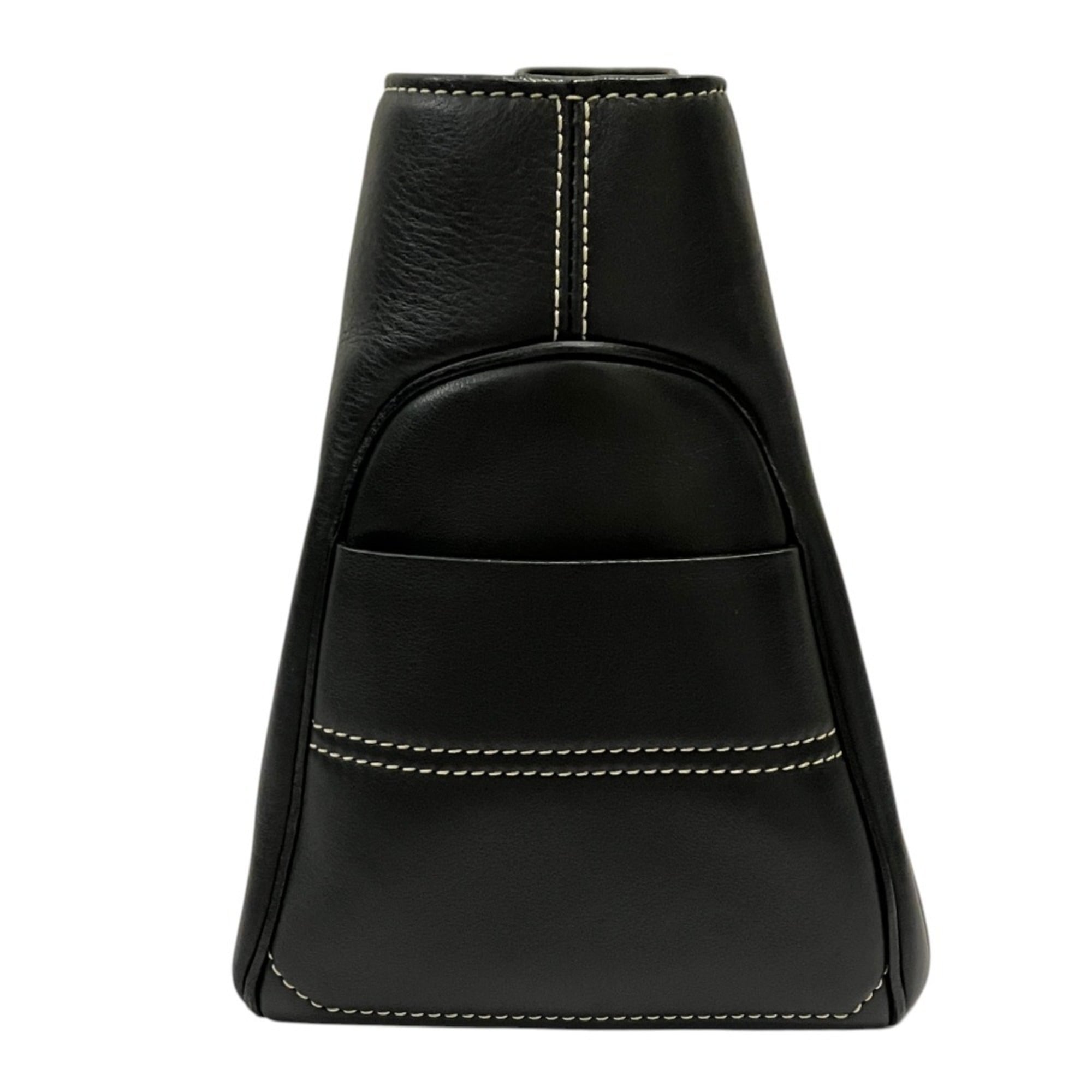 Celine Black Leather Handbag (Pre-Owned)