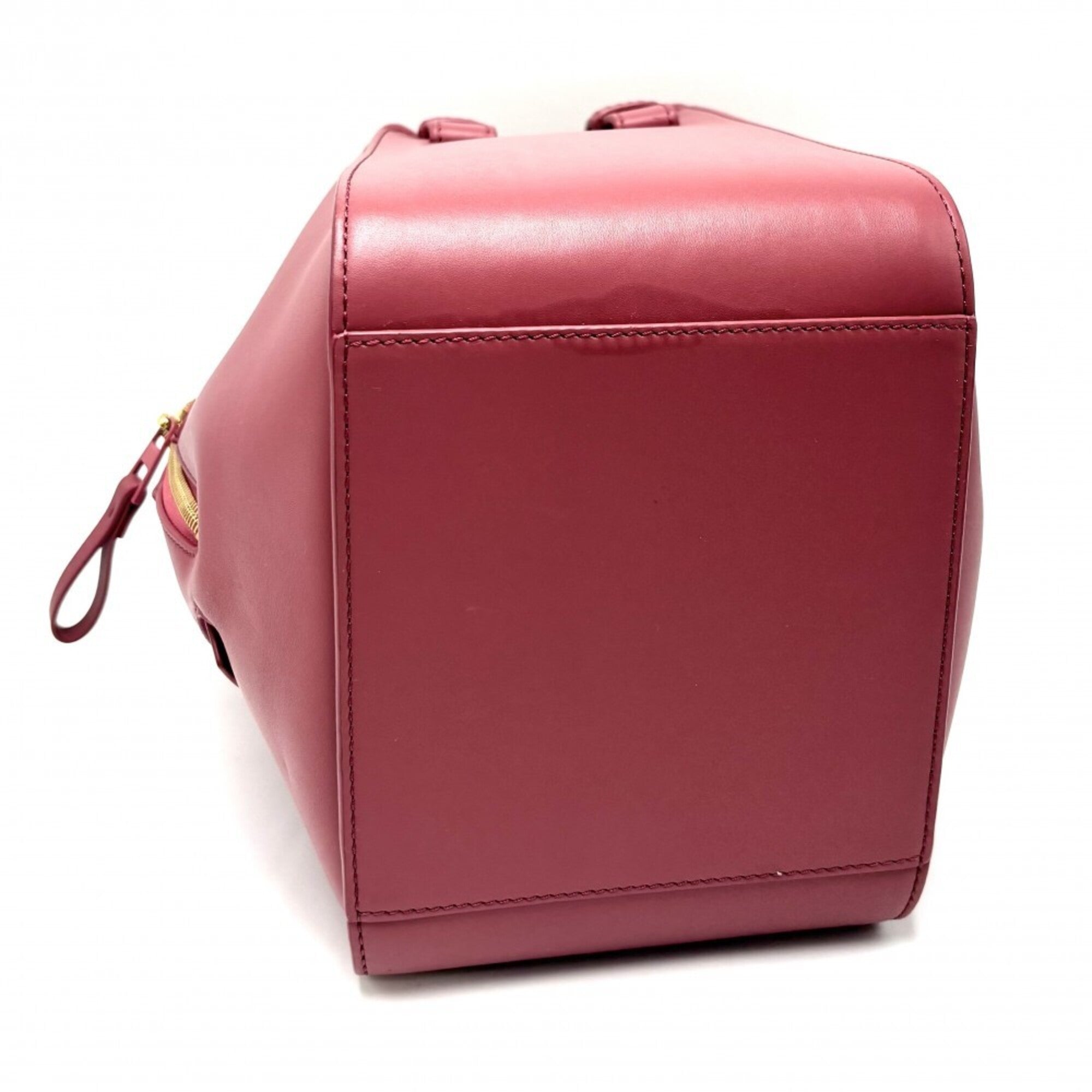 Loewe Pink Purple Leather Handbag Shoulder Bag (Pre-Owned)