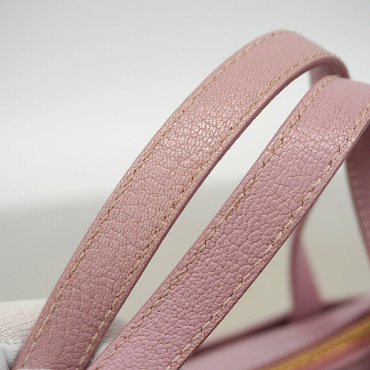 Salvatore Ferragamo Pink Leather Handbag (Pre-Owned)