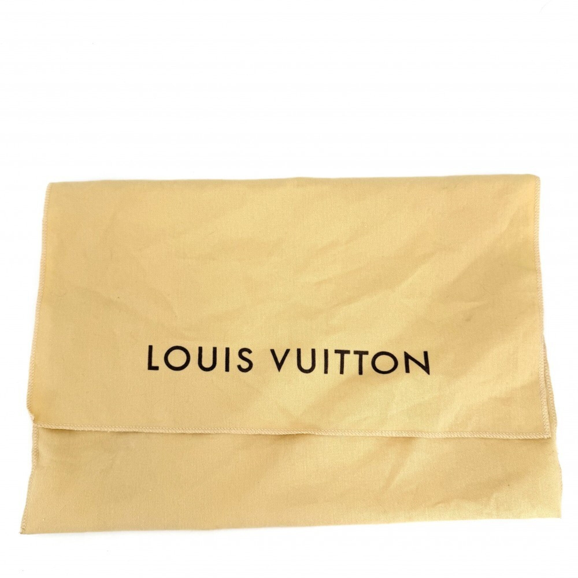 Louis Vuitton Black Multi-Color Noir Monogram Multicolore Handbag Pouch (Pre-Owned)