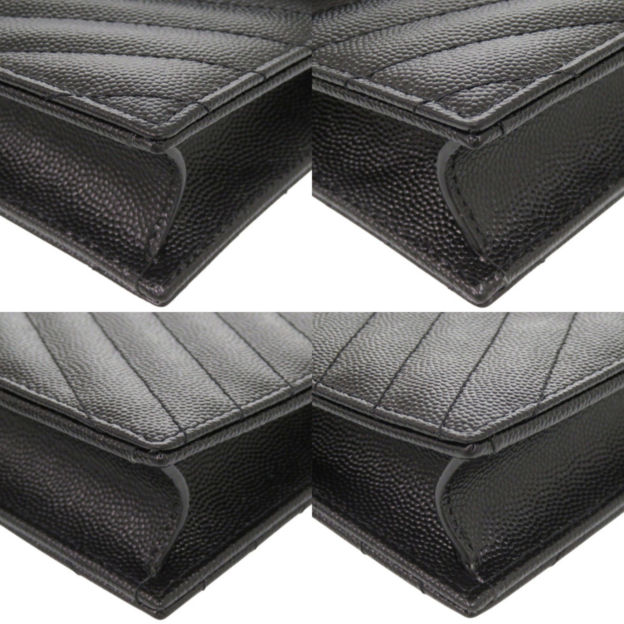 Yves Saint Laurent Black Leather Shoulder Bag (Pre-Owned)