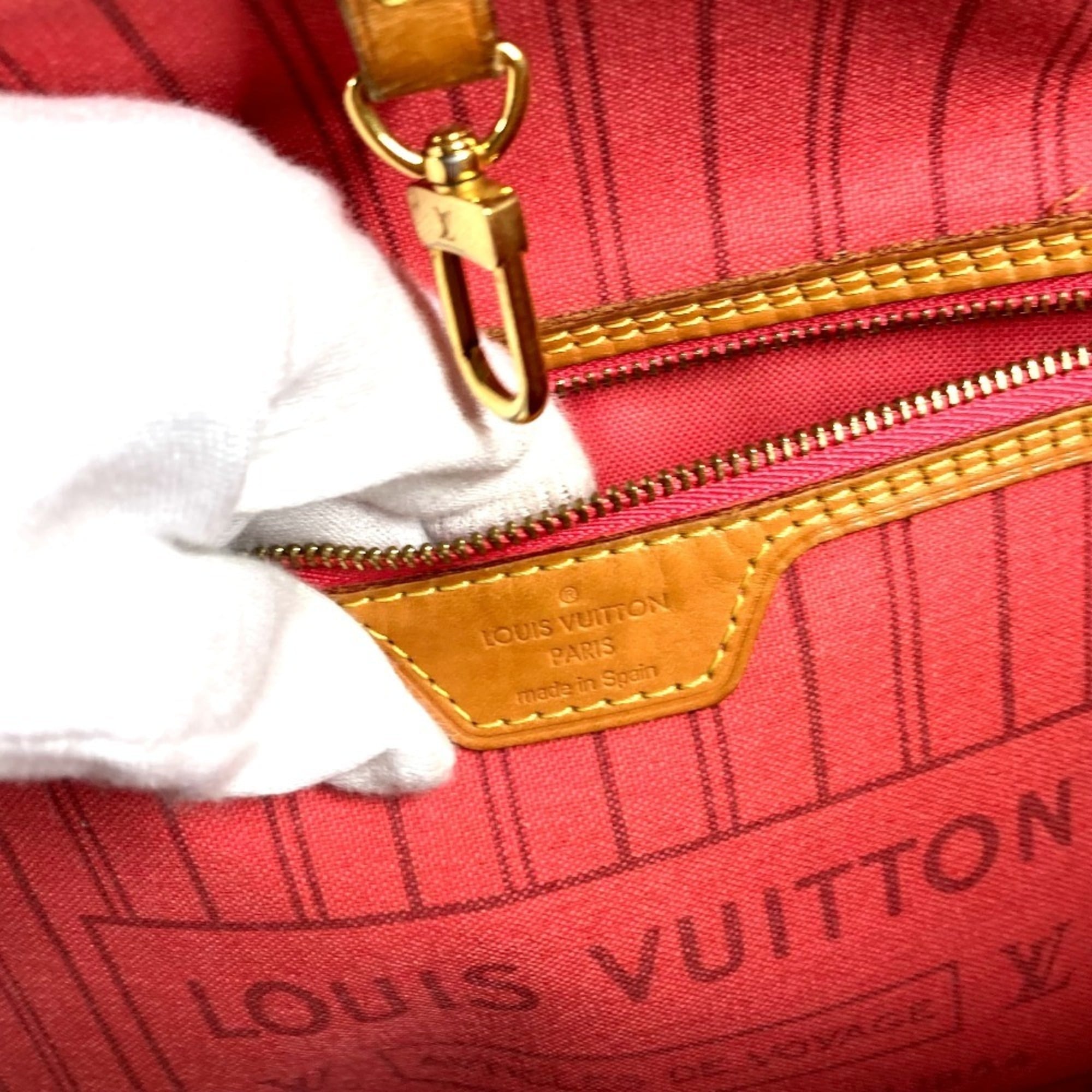 Louis Vuitton Monogram Ramages Brown Pink Monogram Shoulder Bag Tote Bag (Pre-Owned)