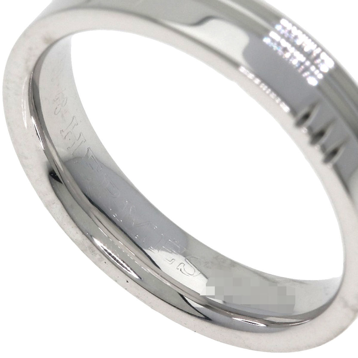 Hermes White Gold (18K) Band Ring (Pre-Owned)