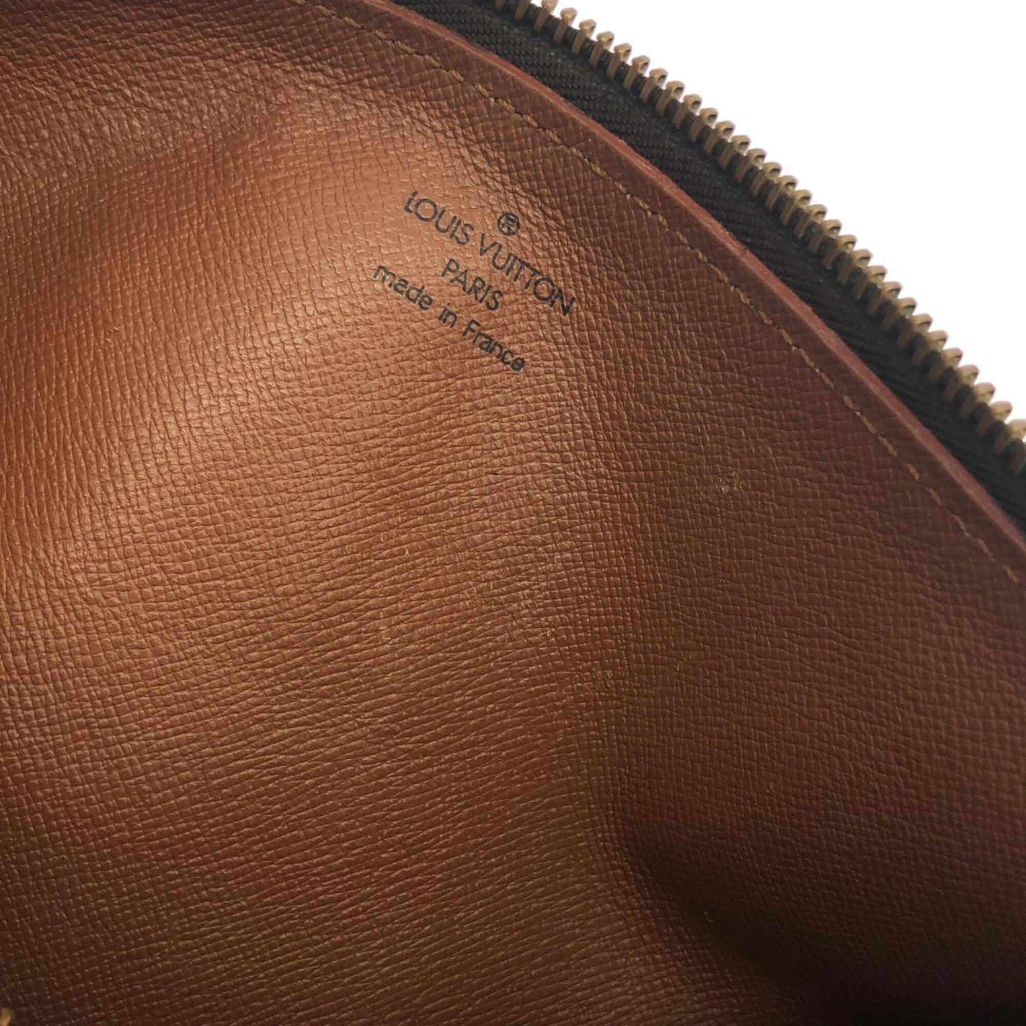 Louis Vuitton Marron Coated Canvas Handbag (Pre-Owned)