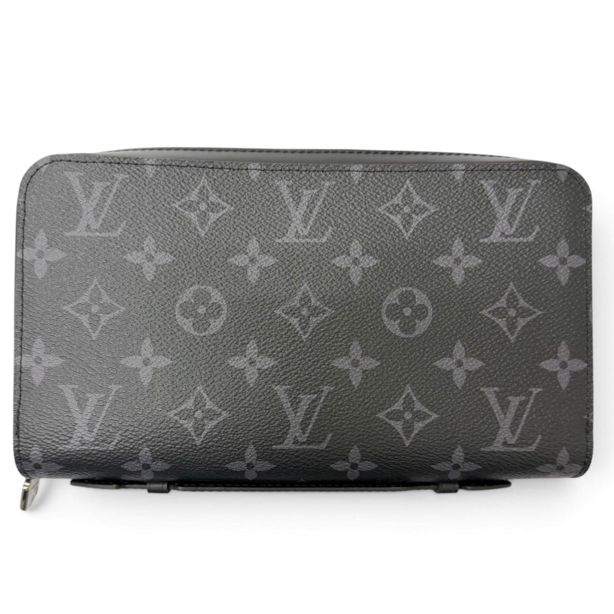 Louis Vuitton Black Monogram Eclipse Long Wallet (Bi-Fold) (Pre-Owned)
