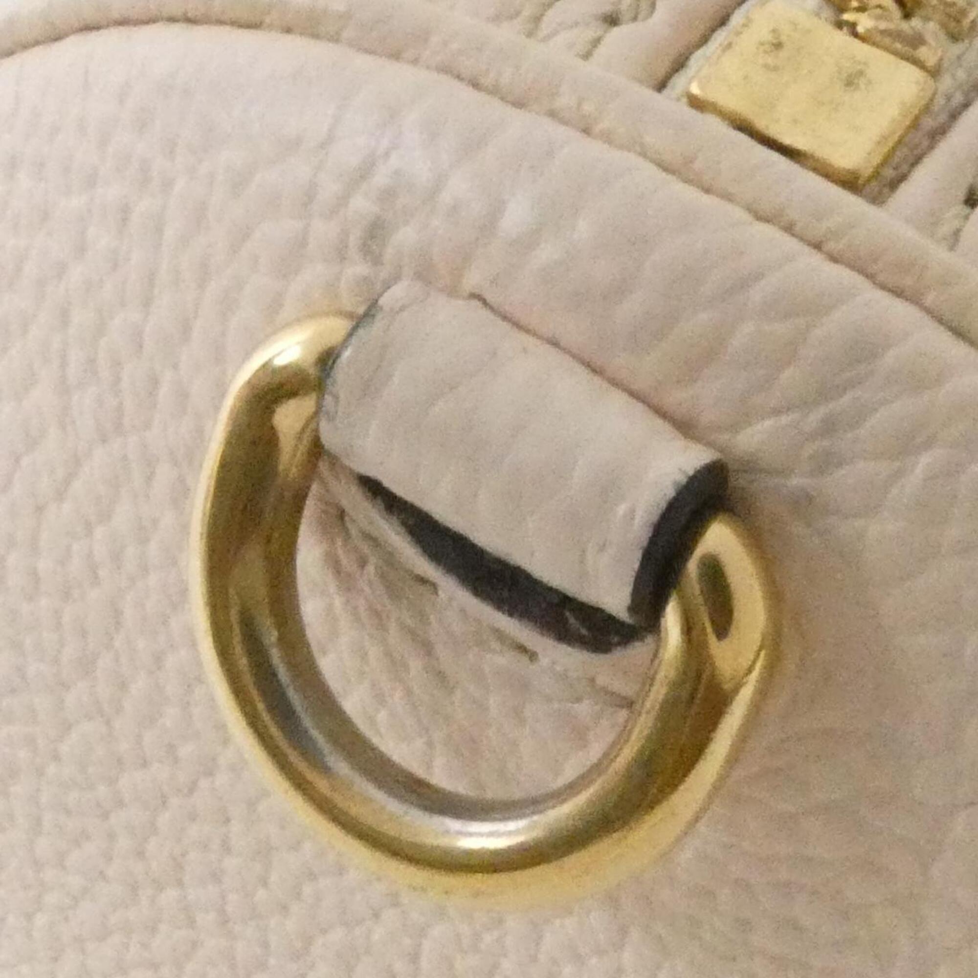 Louis Vuitton Monogram Empreinte Cream Saffron Monogram Empreinte Shoulder Bag (Pre-Owned)