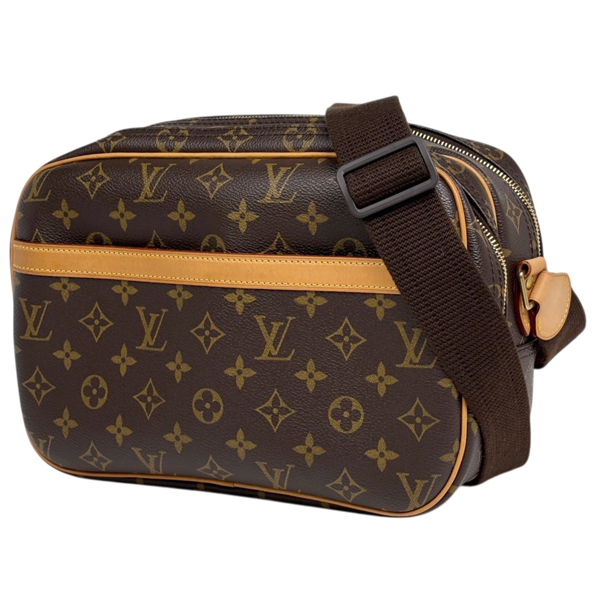 Louis Vuitton Brown Monogram Shoulder Bag (Pre-Owned)