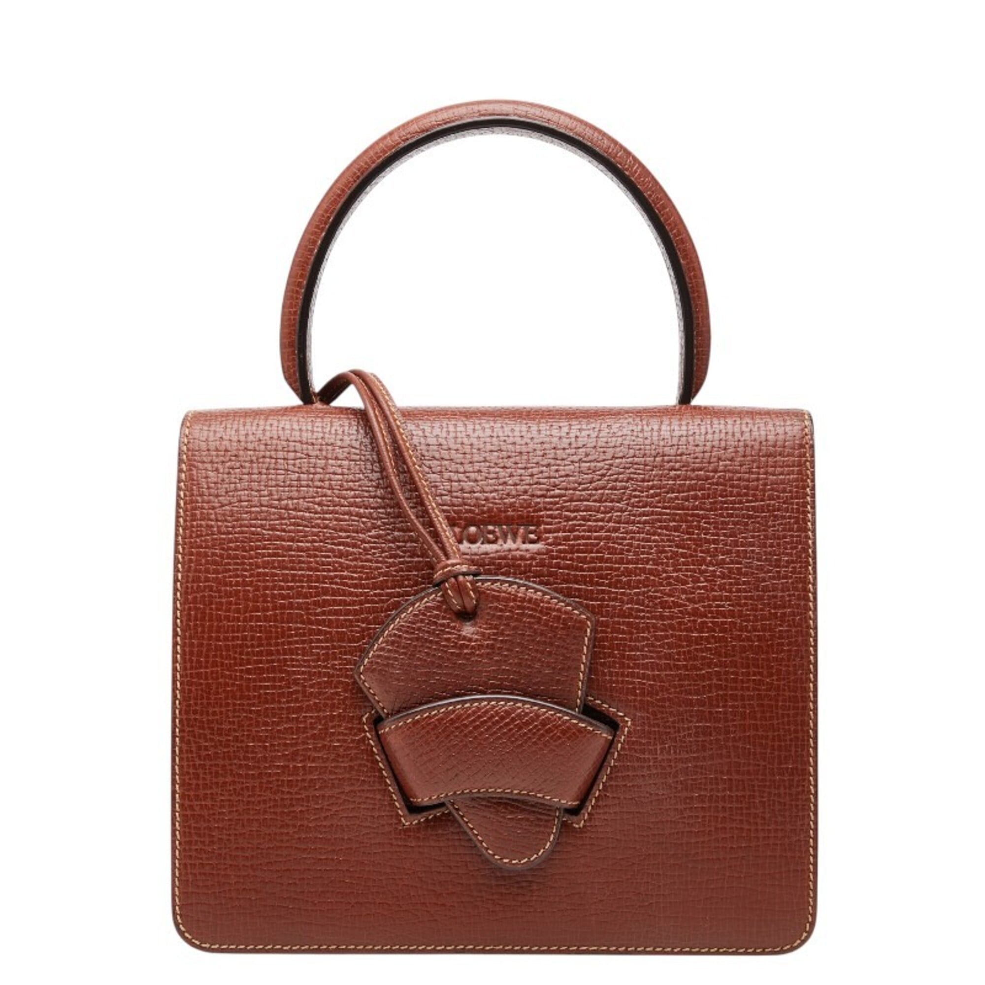 Loewe Brown Leather Handbag (Pre-Owned)