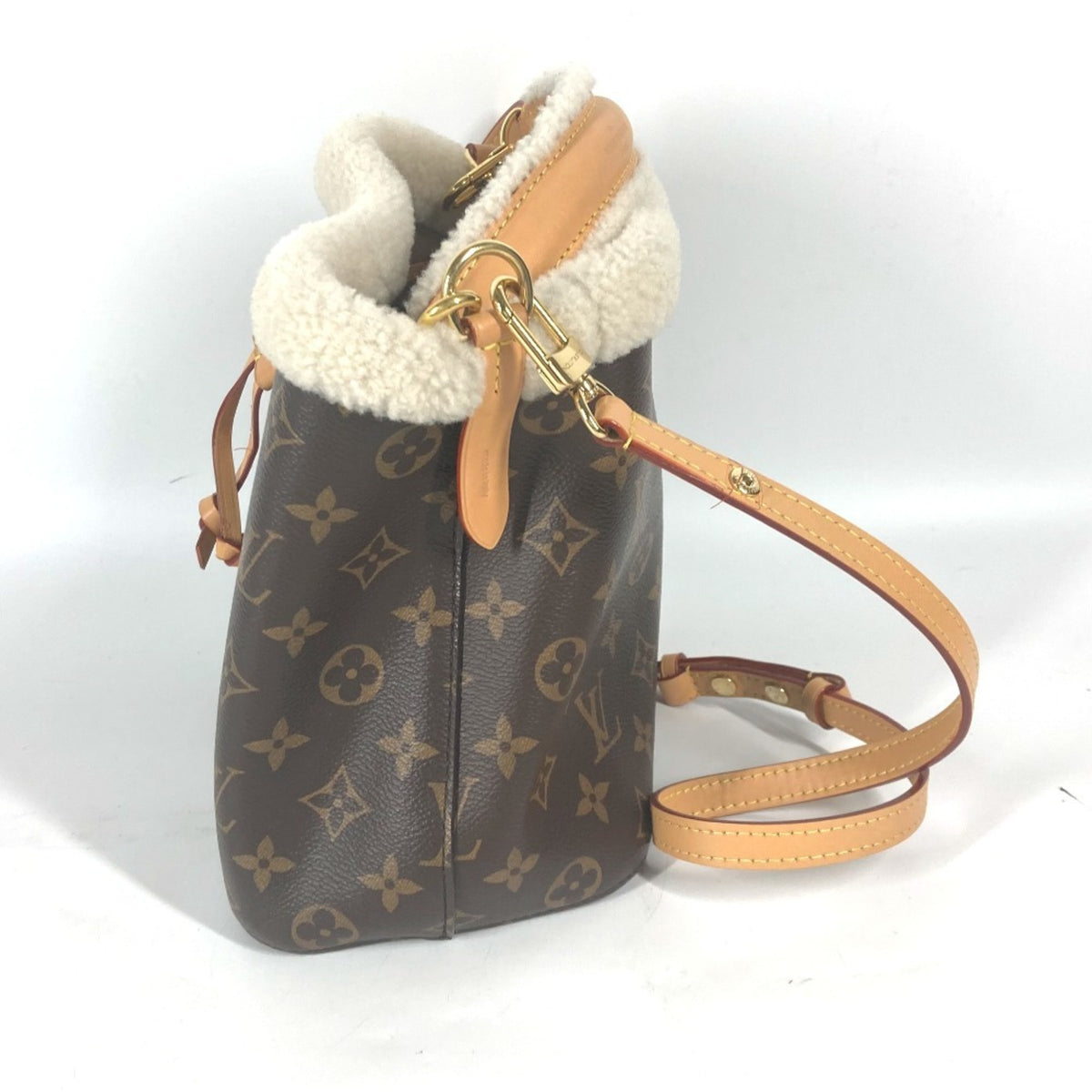 Louis Vuitton Brown Monogram Handbag Shoulder Bag (Pre-Owned)