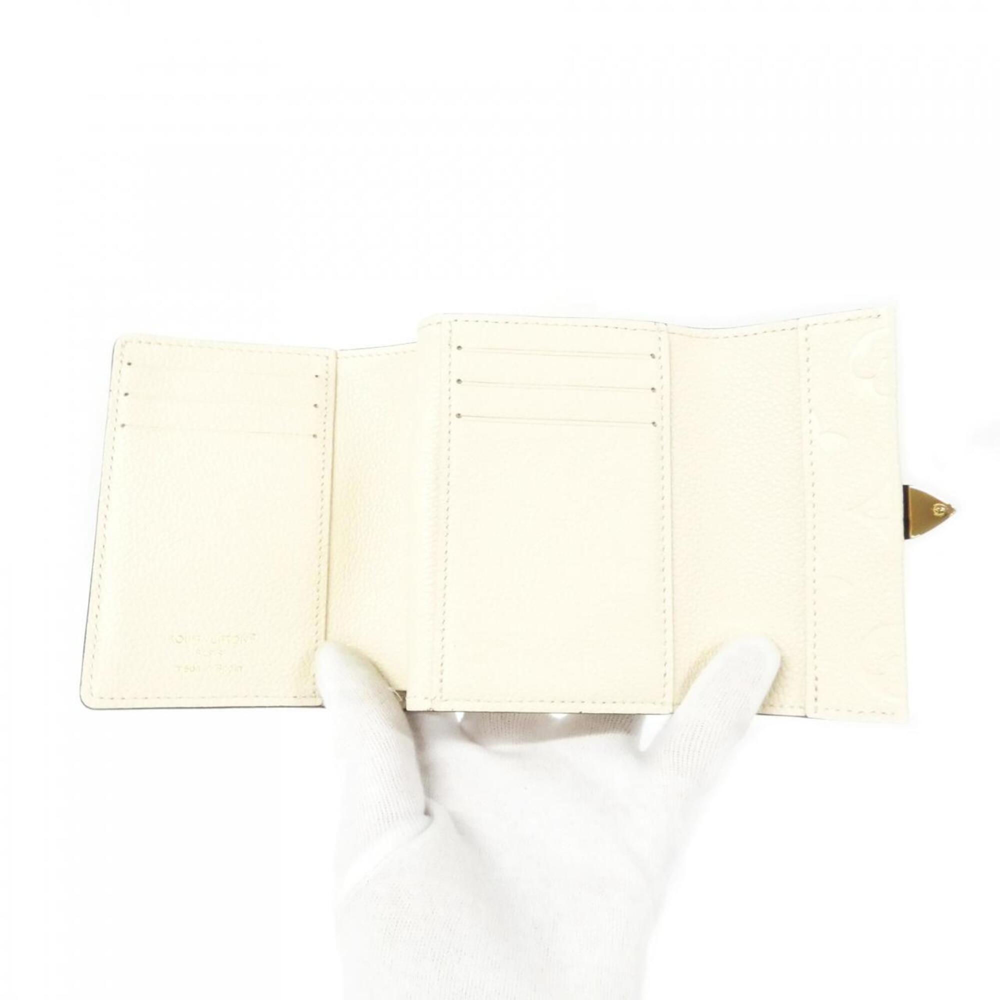 Louis Vuitton Monogram Empreinte Leather Wallet (Tri-Fold) (Pre-Owned)