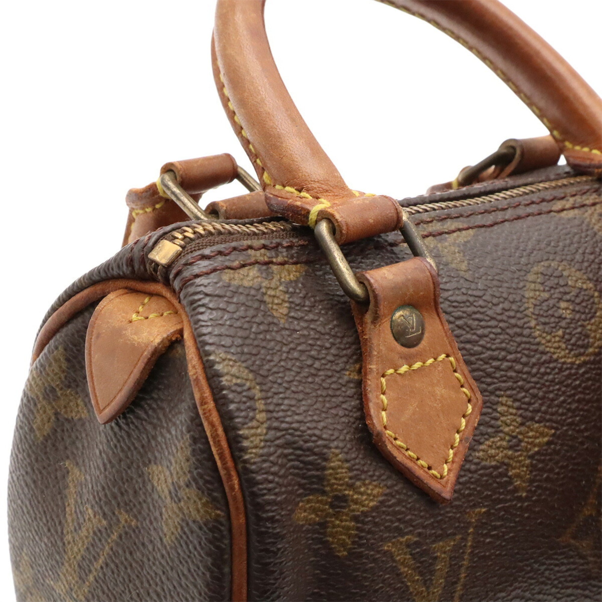 Louis Vuitton Brown Monogram Mini Handbag Pouch (Pre-Owned)