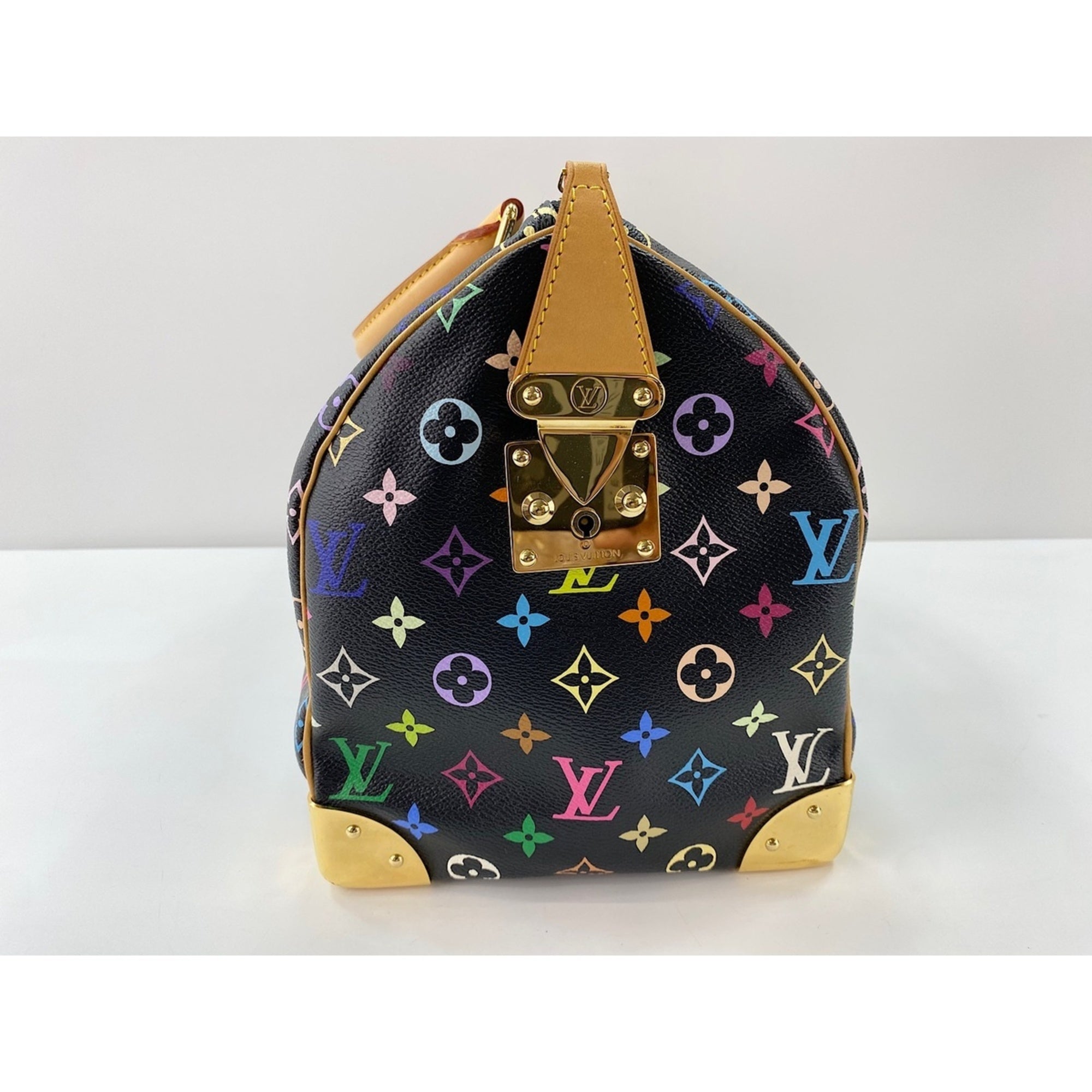 Louis Vuitton Black Multi-Color Handbag (Pre-Owned)