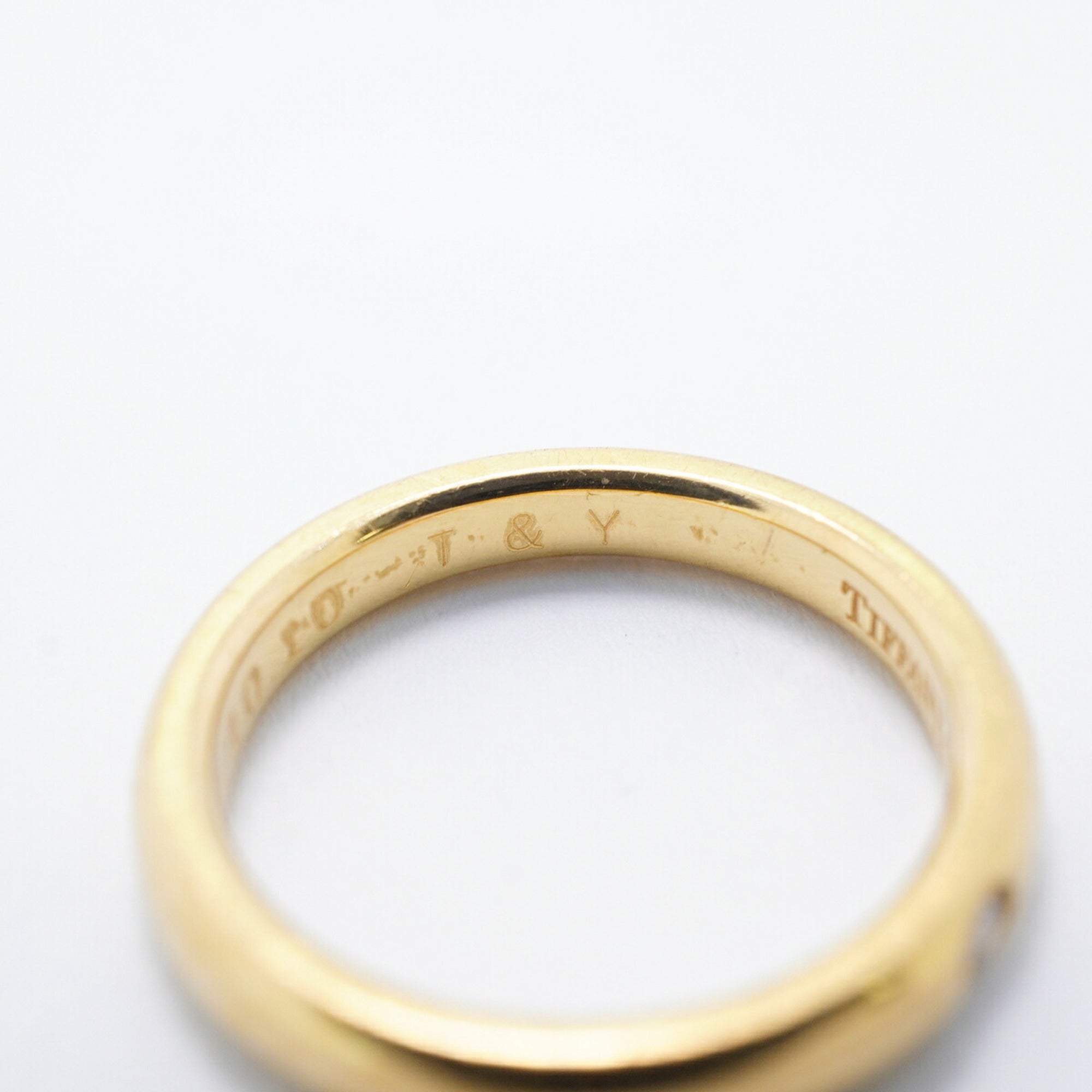 Tiffany Yellow Gold (18K) Band Ring (Pre-Owned)