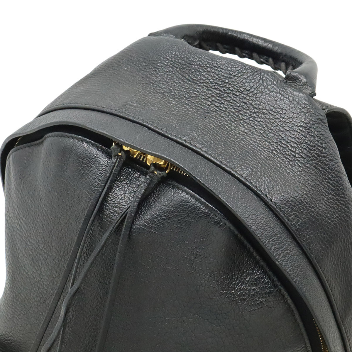 Balenciaga Black Leather Backpack (Pre-Owned)